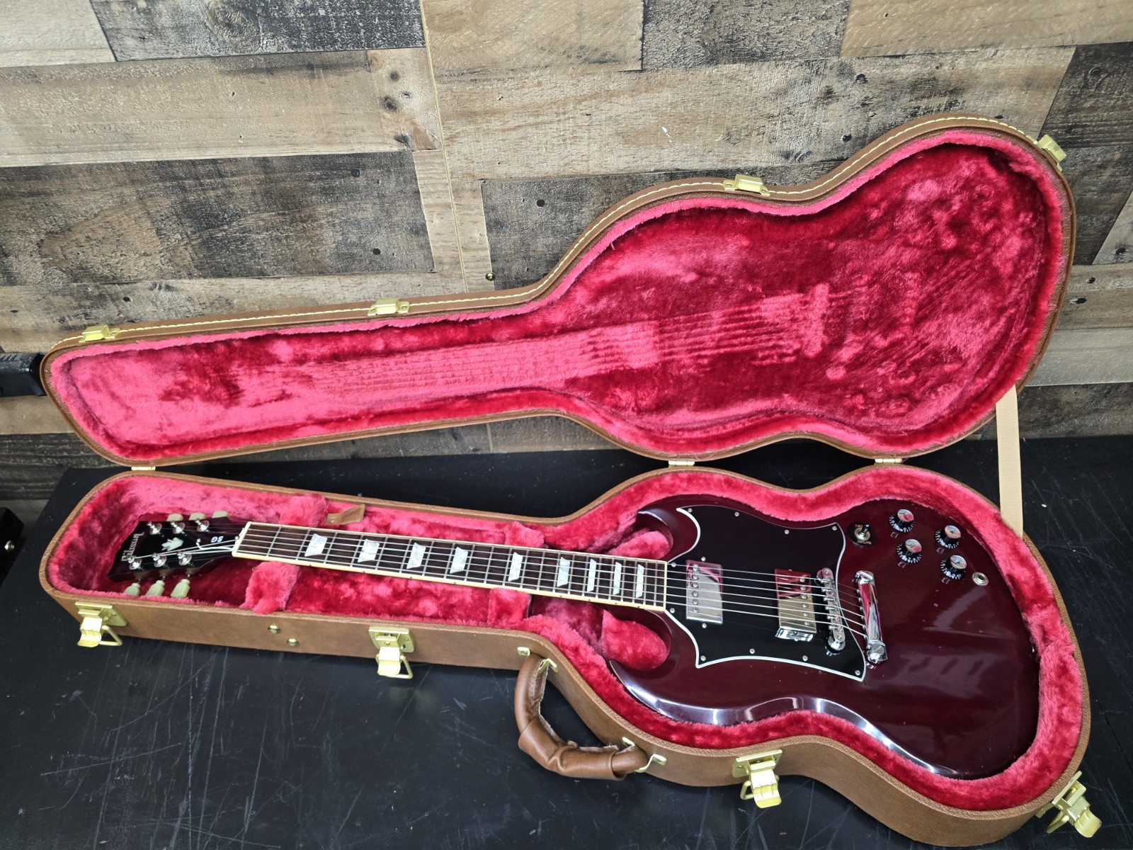 1996 Gibson SG Standard Lots Of Mojo Great Player W/ Case 6.2 Lb