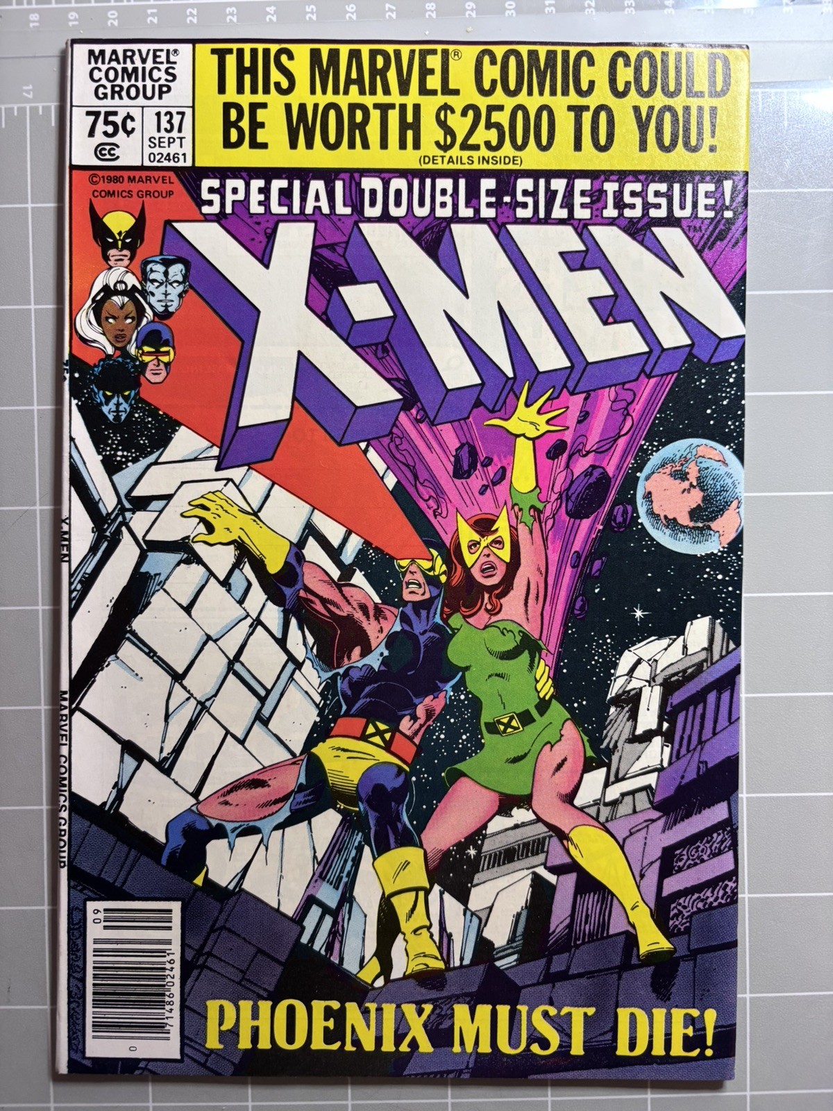 X-Men 137 NM. Newsstand. Marvel comics. DEATH OF PHOENIX X-Men 137 NM. Newsstand. Marvel comics. DEATH OF PHOENIX