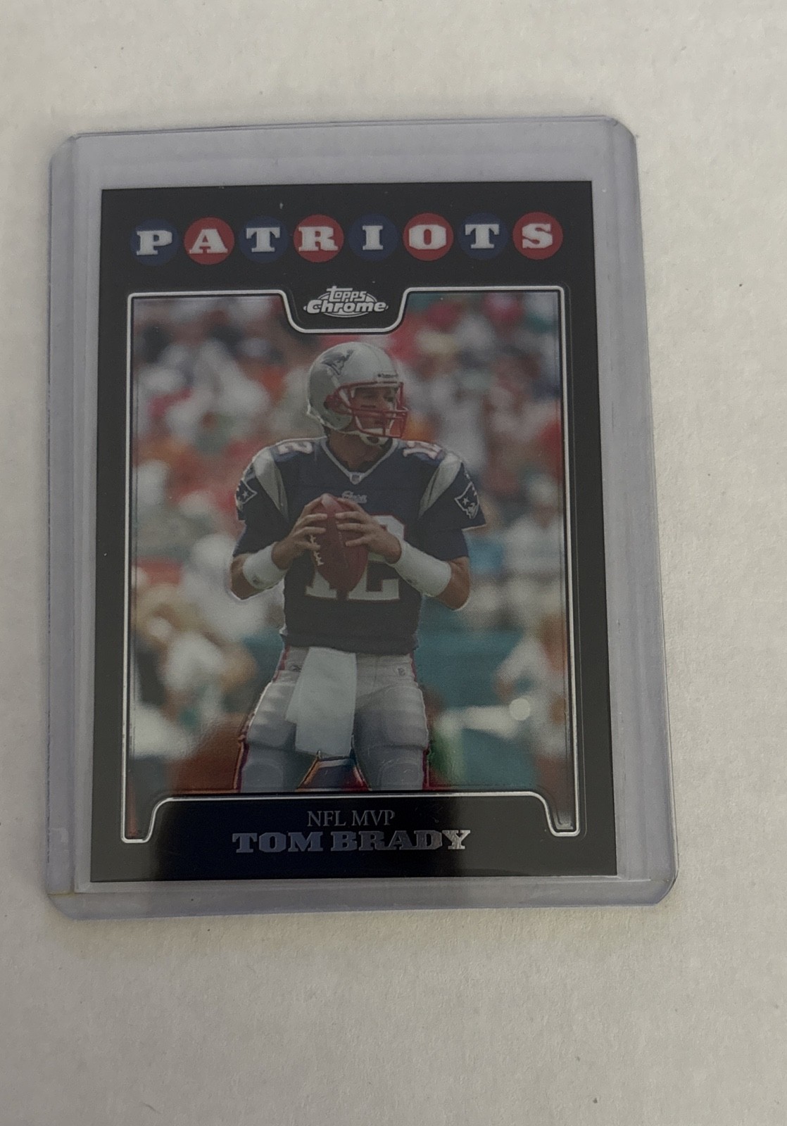 2008 Topps Chrome - Tom Brady #TC163