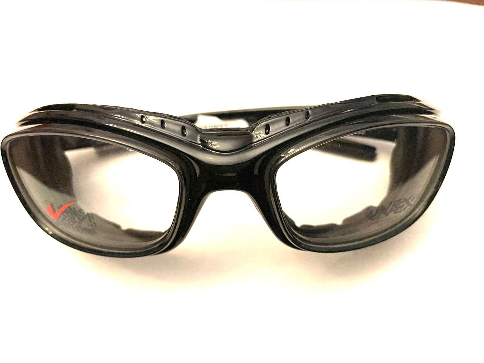 Uvex by Honeywell Safety Goggles Eyeglasses Frames SW09 Black Z87-2 56-21-127 Uvex by Honeywell Safety Goggles Eyeglasses Frames SW09 Black Z87-2 56-21-127