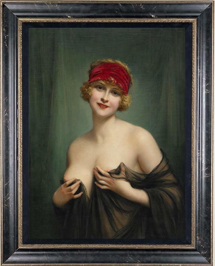 Handmade antique Oil Painting Portrait nude girl noblewoman on canvas 24\ Handmade antique Oil Painting Portrait nude girl noblewoman on canvas 24\