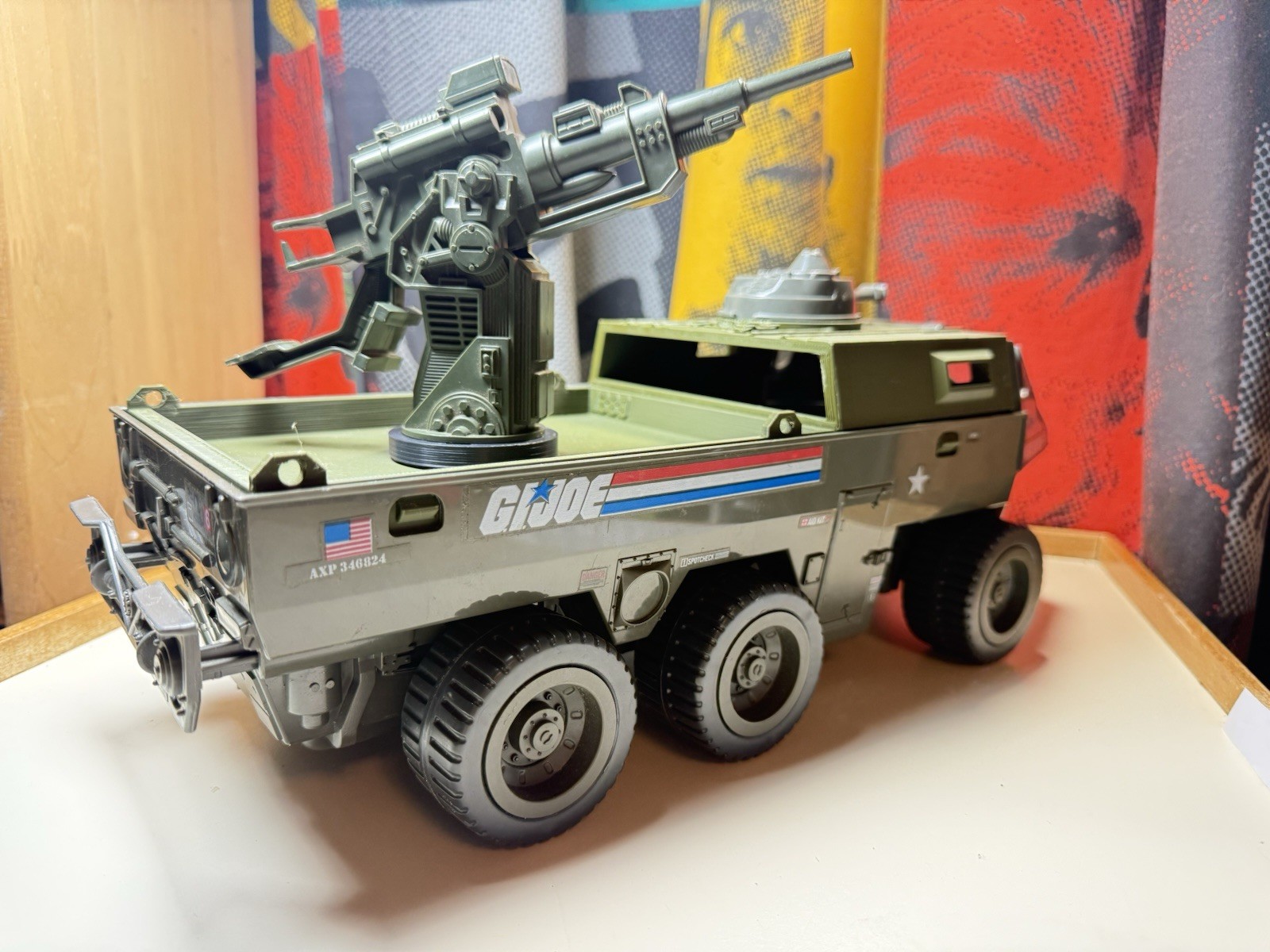 GI JOE APC Top Replacement  SUPER SET  3D Print  Whirlwind  Stinger JUMP  FLAK