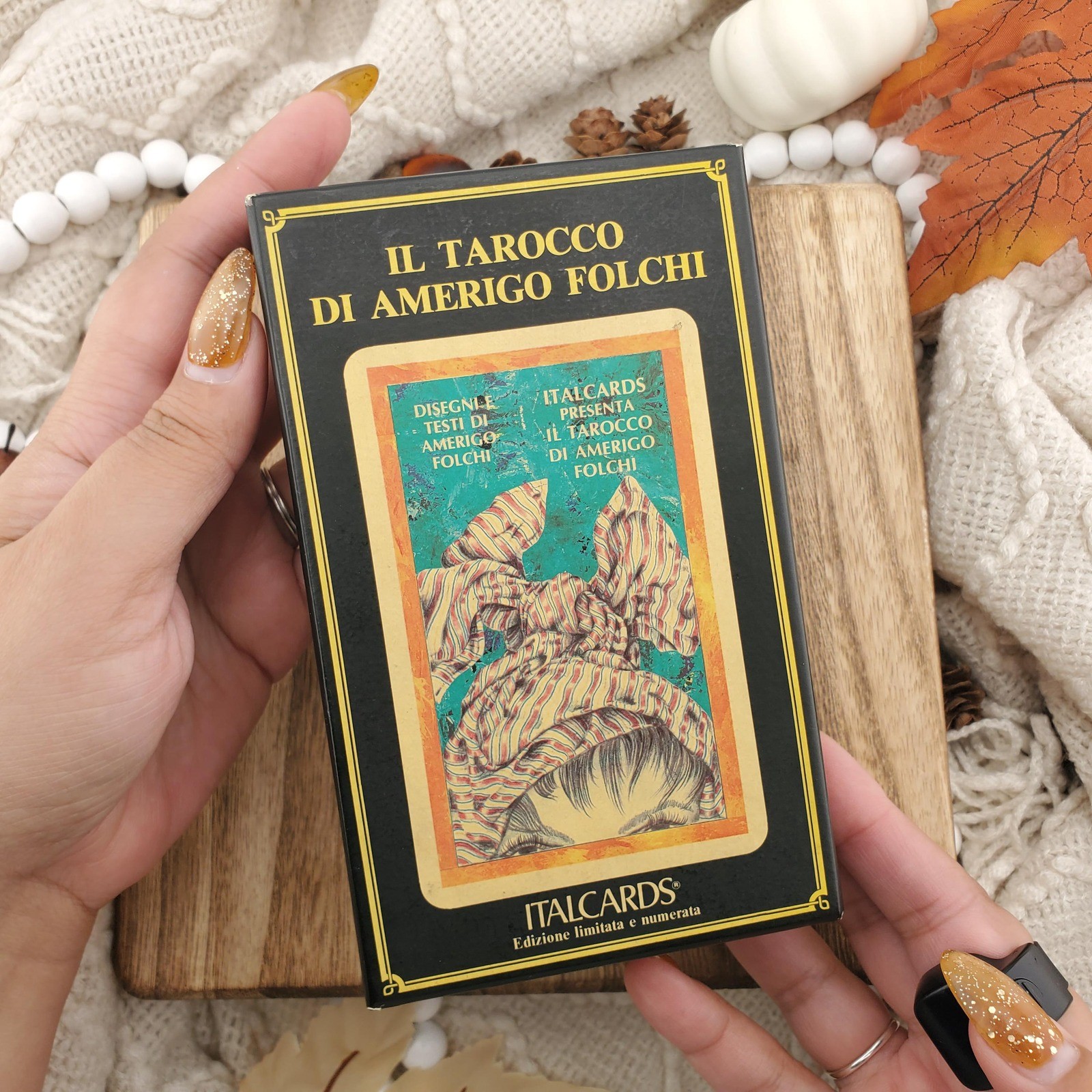 Il Tarocco di Amerigo Folchi Cards 78 Card Complete Deck Vintage 1991