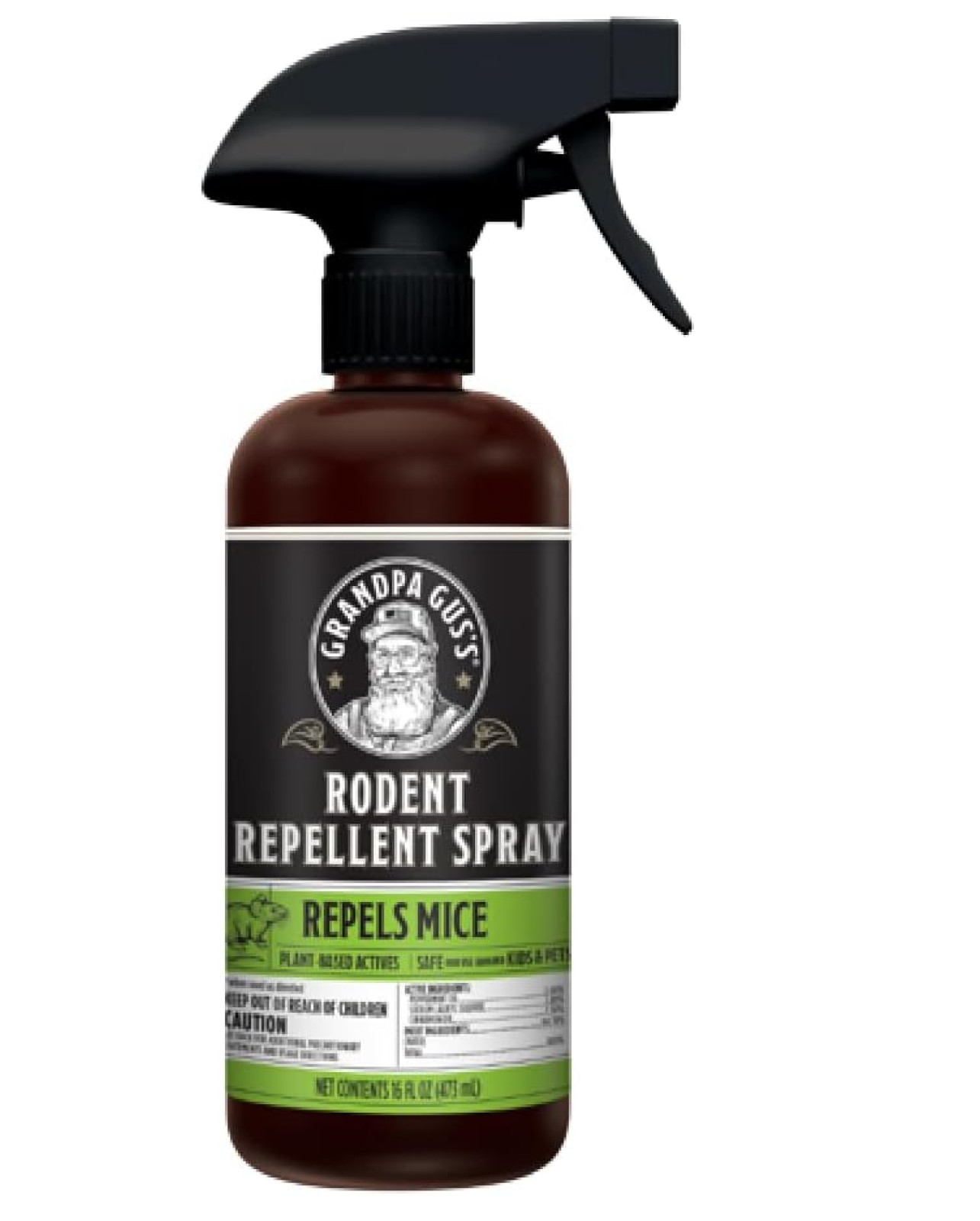 Grandpa Gus\'S Rodent Repellent Spray, Peppermint & Cinnamon Oil, Prevents Mouse/