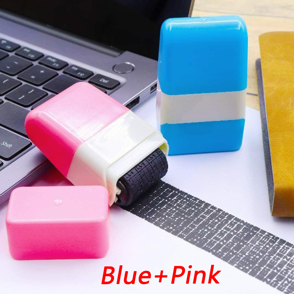 Pack 2 Identity Theft Protection Roller Stamp Guard ID Privacy Confidential Data Pack 2 Identity Theft Protection Roller Stamp Guard ID Privacy Confidential Data
