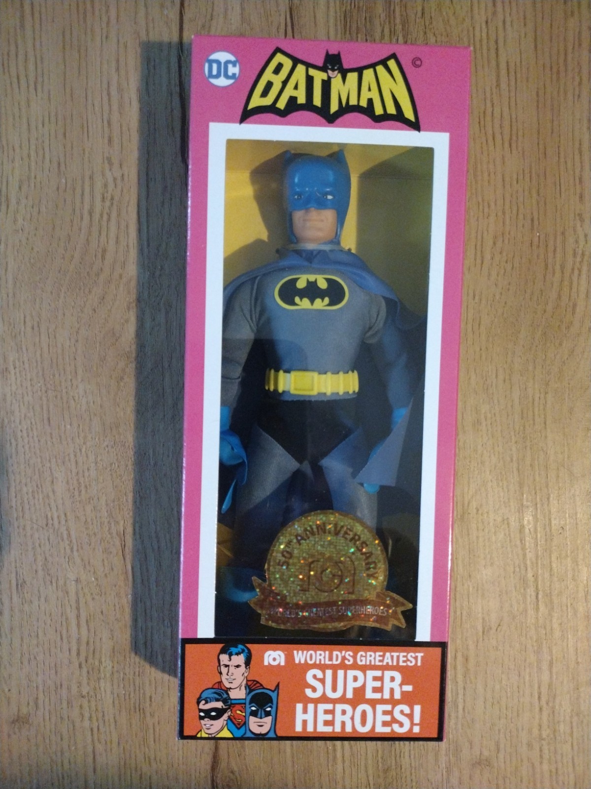 Mego 50th Anniversary World's Greatest Super-Heroes Batman Action Figure