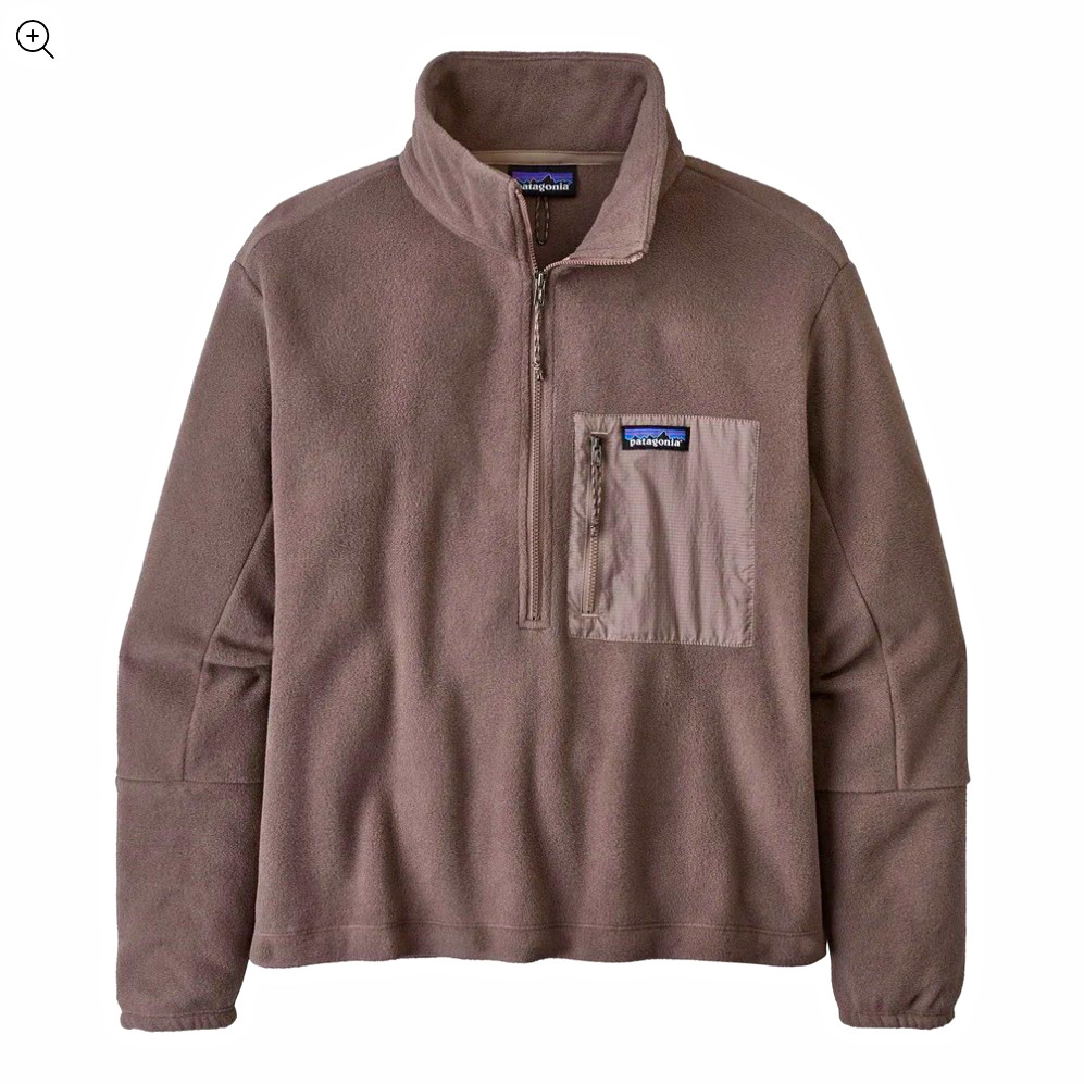 Patagonia women’s M Brown 1/4 Zip Pullover Jacket with Chest Pocket Patagonia women’s M Brown 1/4 Zip Pullover Jacket with Chest Pocket