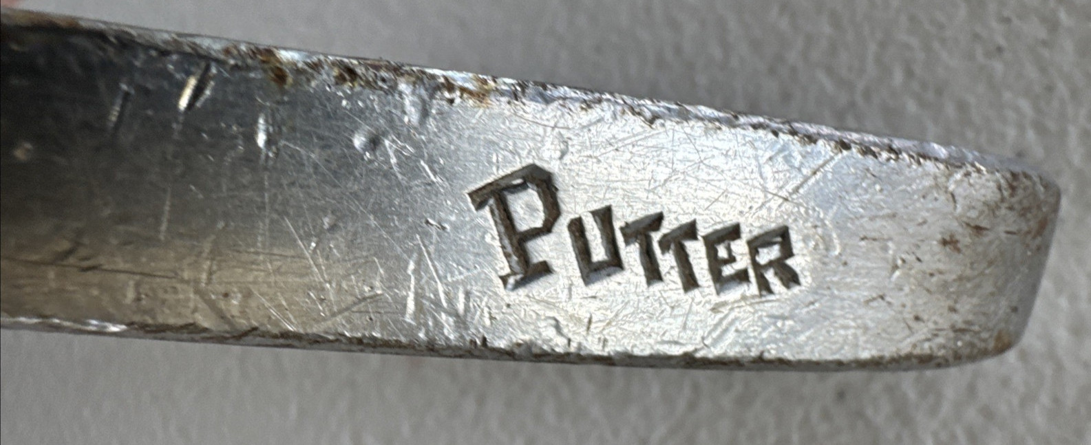 A.G.C. Vintage Putter, Classic Blade Original Leather Grip, 34.5\
