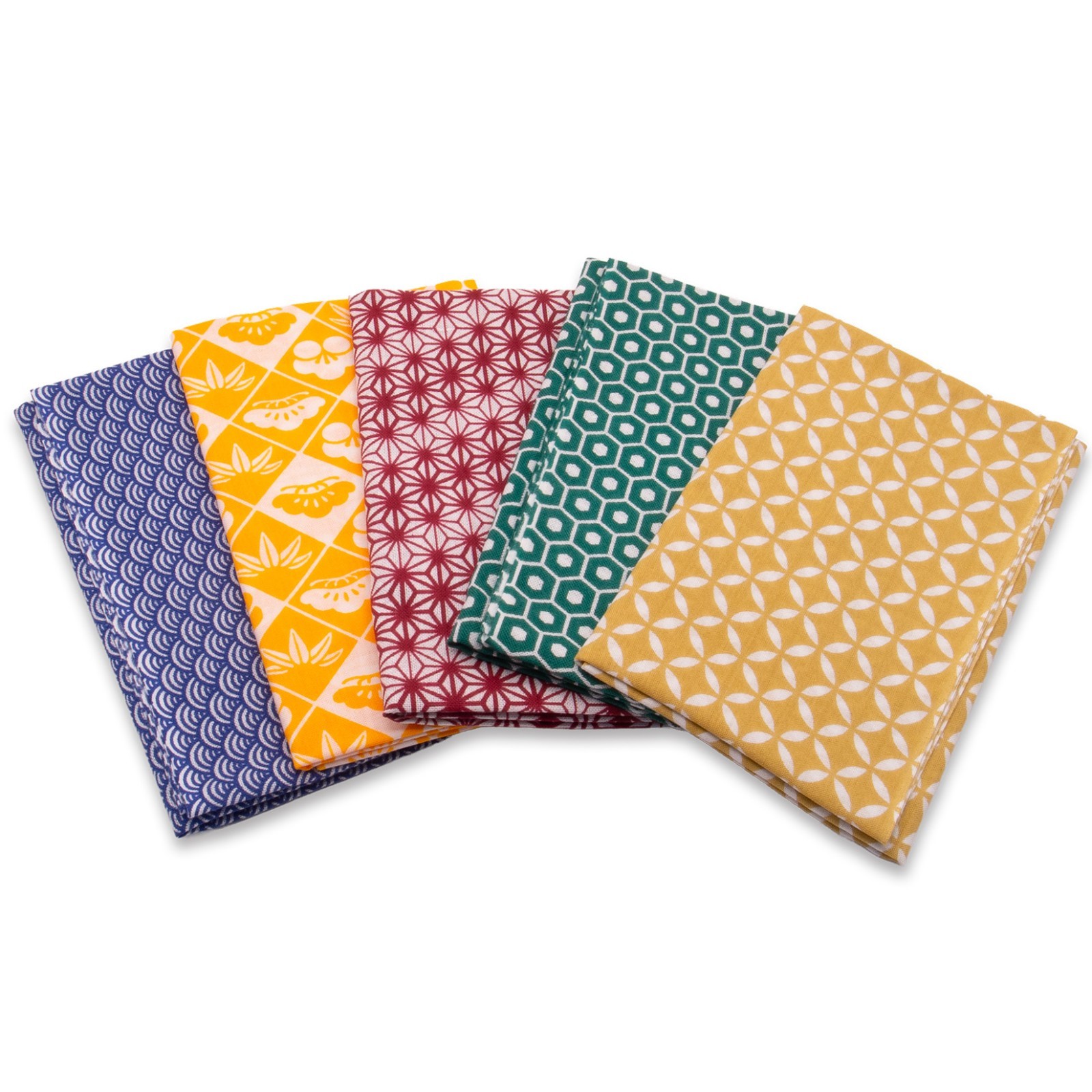 Japanese Tenugui Towel Cotton/5-pack / Set of 5 patterns (Traditional Pattern A) Japanese Tenugui Towel Cotton/5-pack / Set of 5 patterns (Traditional Pattern A)