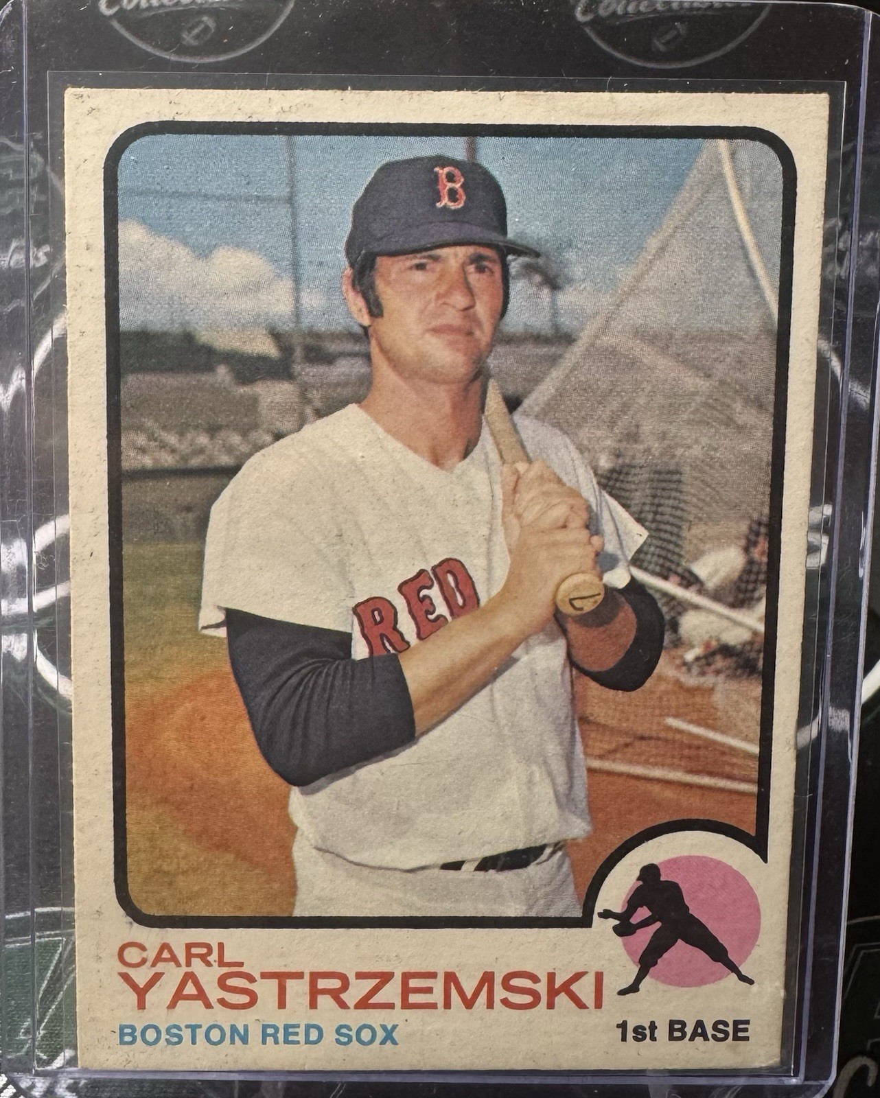 ⚾️ Carl Yastrzemski 1973 Topps #245 Boston Red Sox