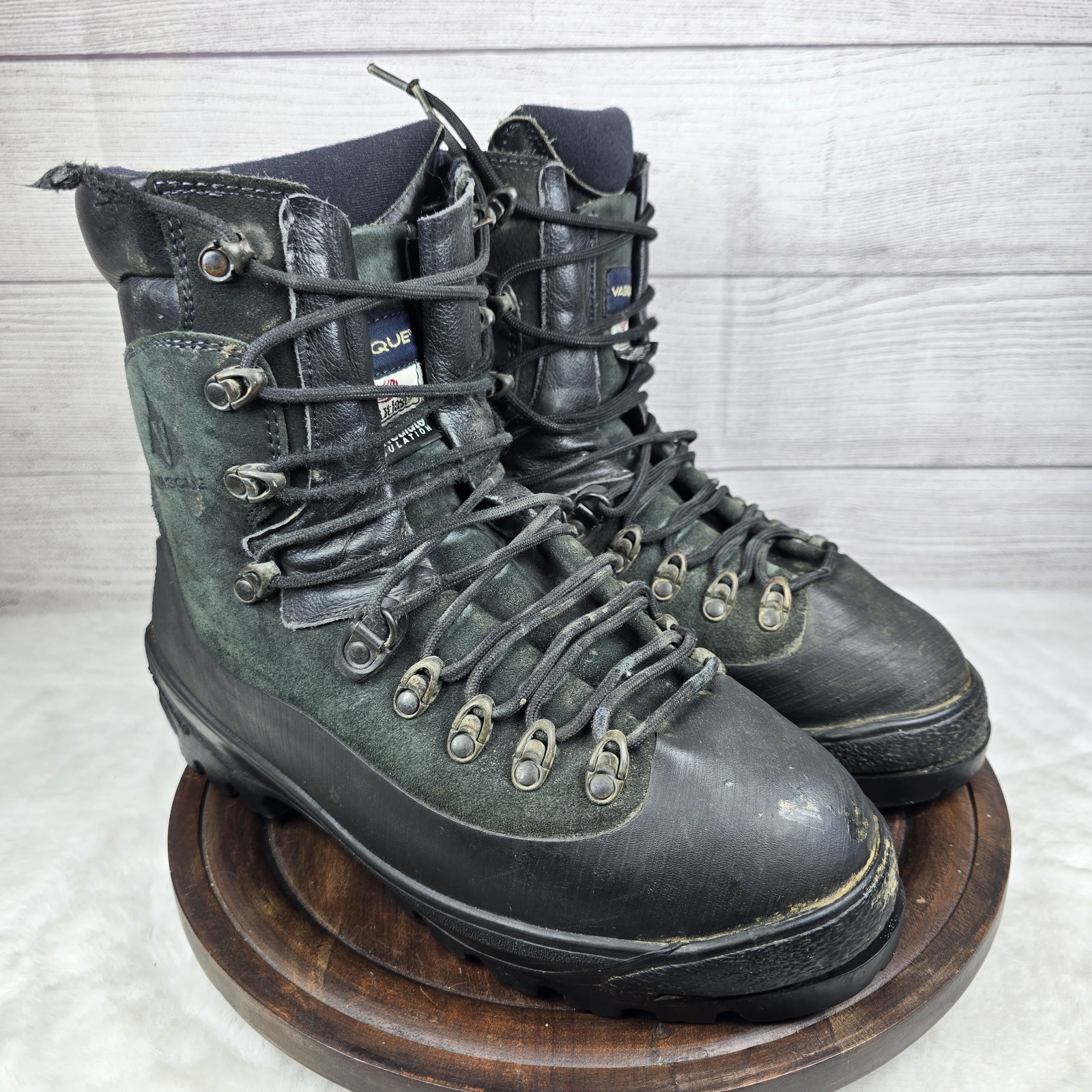 Vasque Outlast Cold Weather Insulated Mountaineering Vibram Boot Men US 10 Italy Vasque Outlast Cold Weather Insulated Mountaineering Vibram Boot Men US 10 Italy