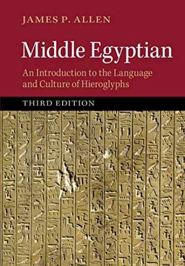 Middle Egyptian: An Introduction to - Paperback, by Allen James P. - Very Good Middle Egyptian: An Introduction to - Paperback, by Allen James P. - Very Good