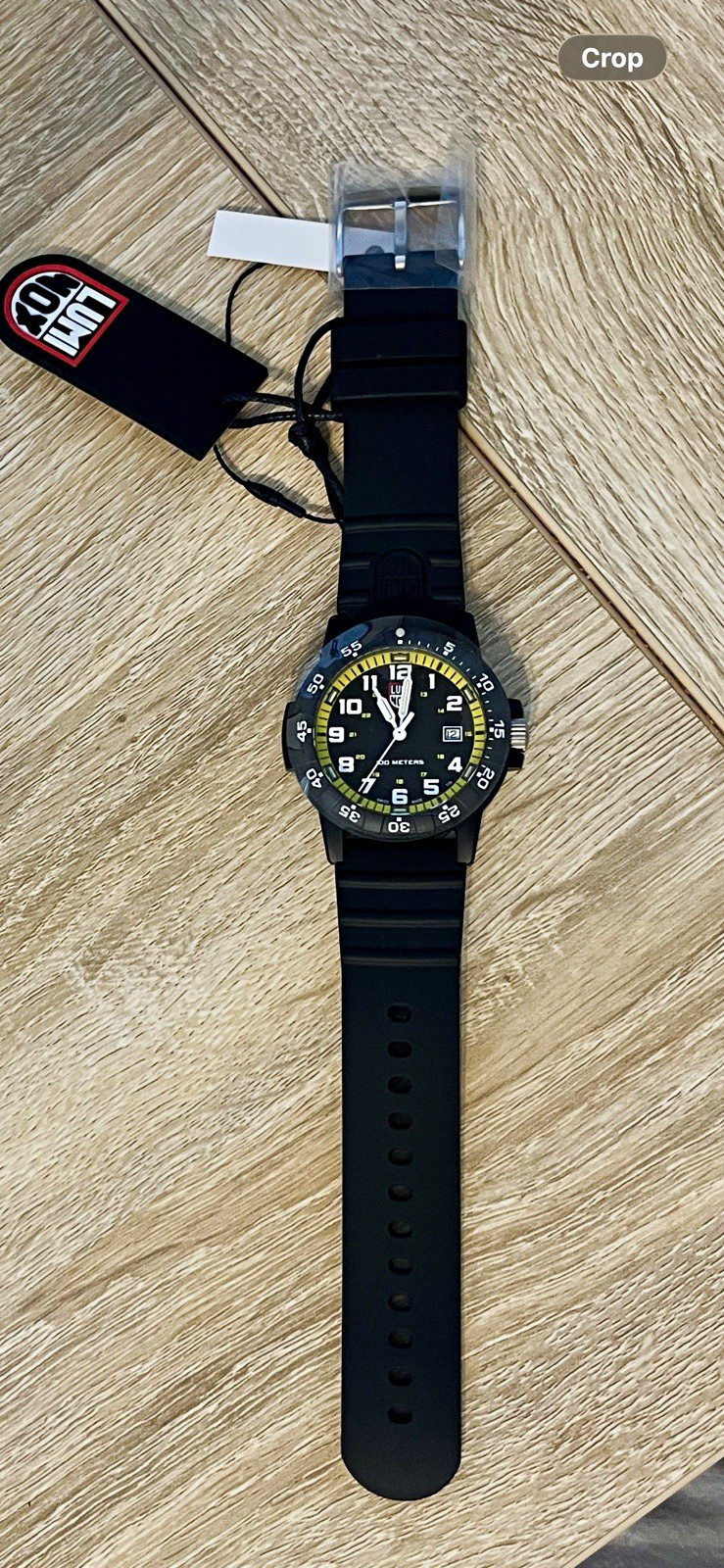 Luminox Men\'s Watch - Leatherback SEA Turtle Giant Black Silicone Strap | XS.032