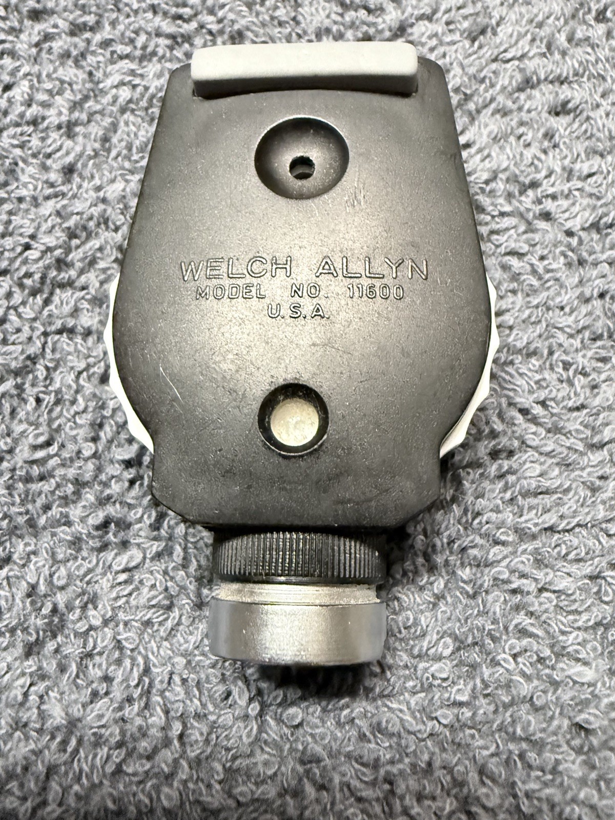 Welch Allyn 11600 Ophthalmoscope Head Only Tested Completely Funcrional
