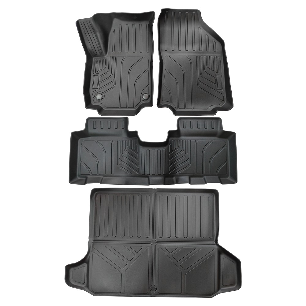 For 2018-2025 Chevrolet Equinox Heavy Duty TPE Floor Mats Trunk Cargo Liners 3D