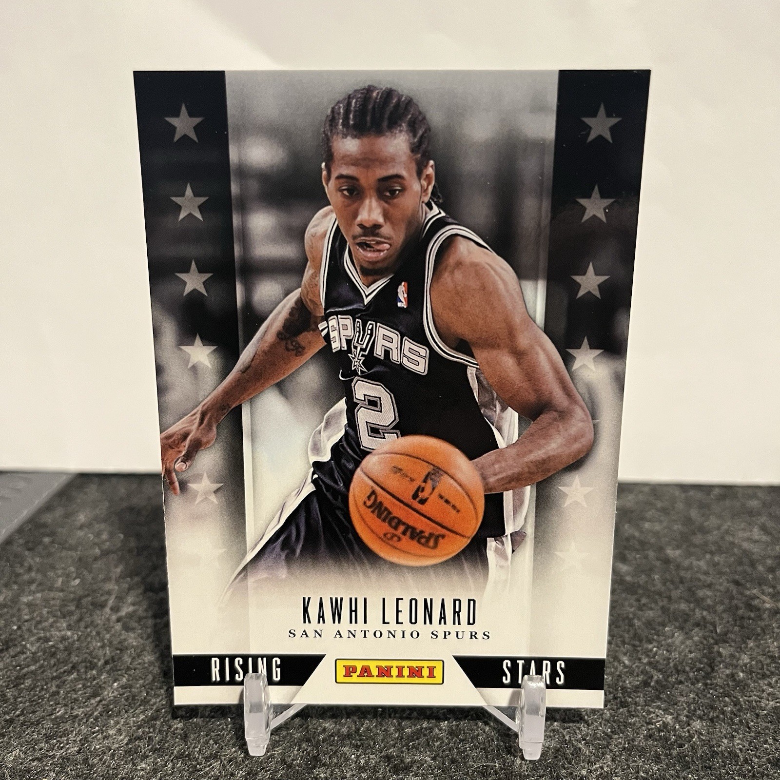2013-14 Panini NBA Hoops Rising Stars #3 Kawhi Leonard San Antonio Spurs Insert