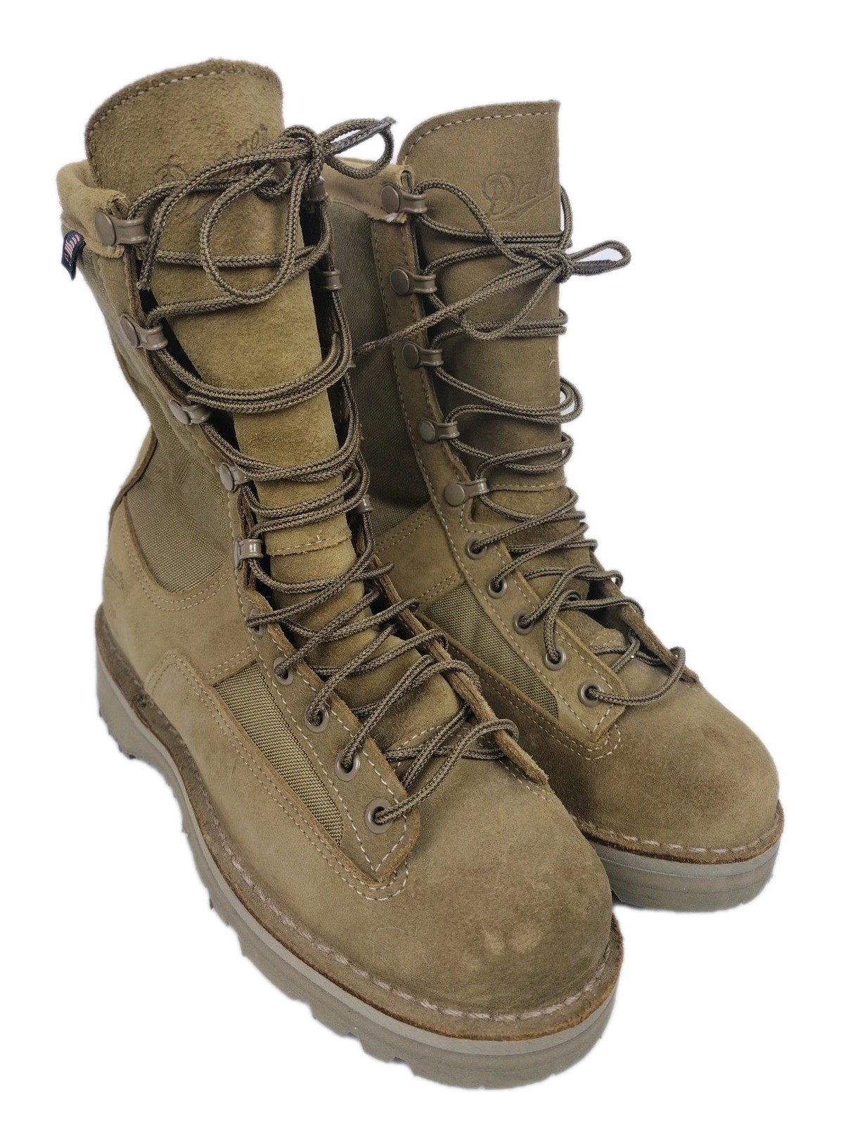 Danner Desert Acadia No GTX 26000 Desert Mojave Combat Boots Size 7.5EE