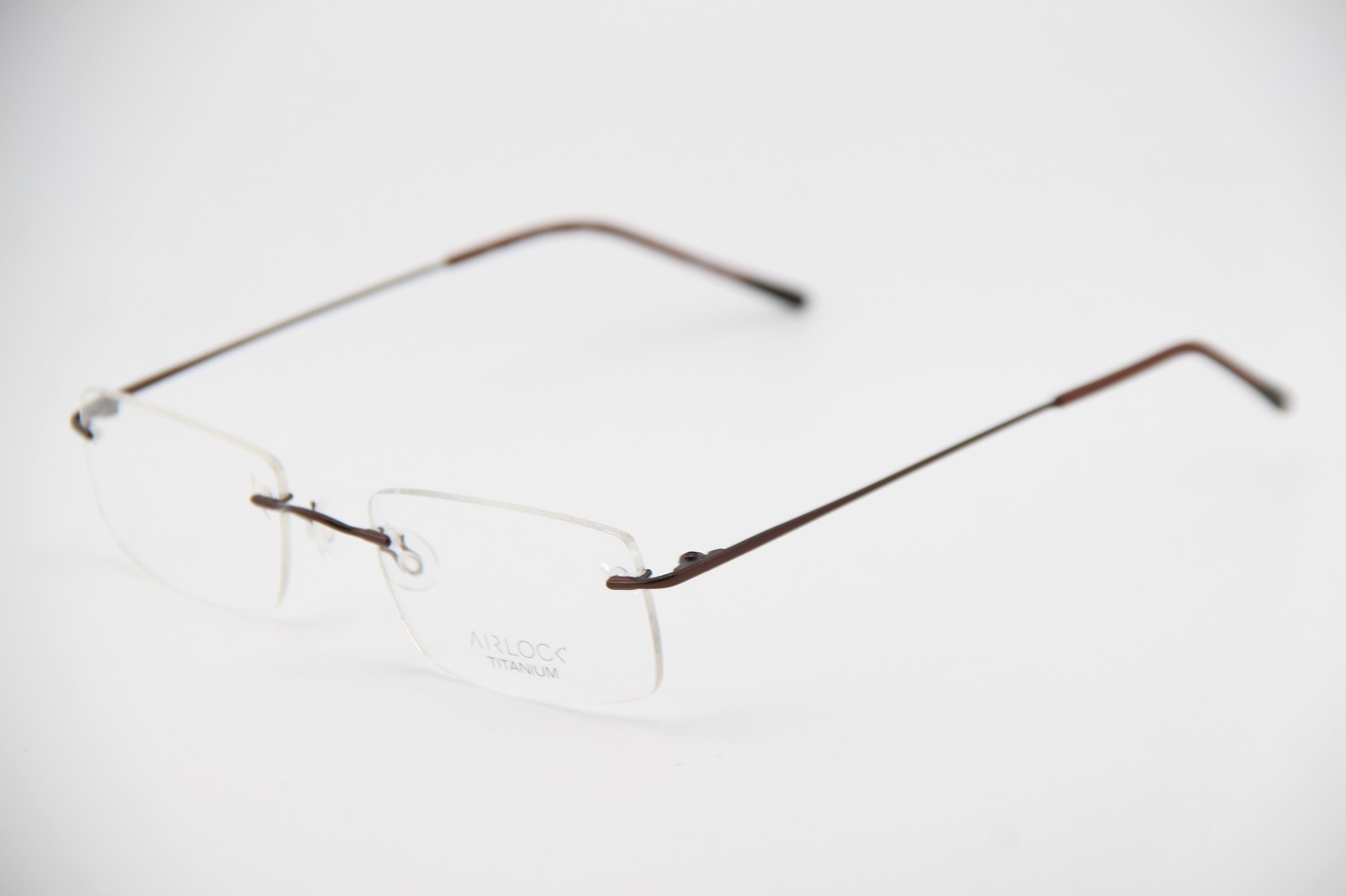 NEW AIRLOCK 760/85 017 BROWN AUTHENTIC FRAMES EYEGLASSES 52-21
