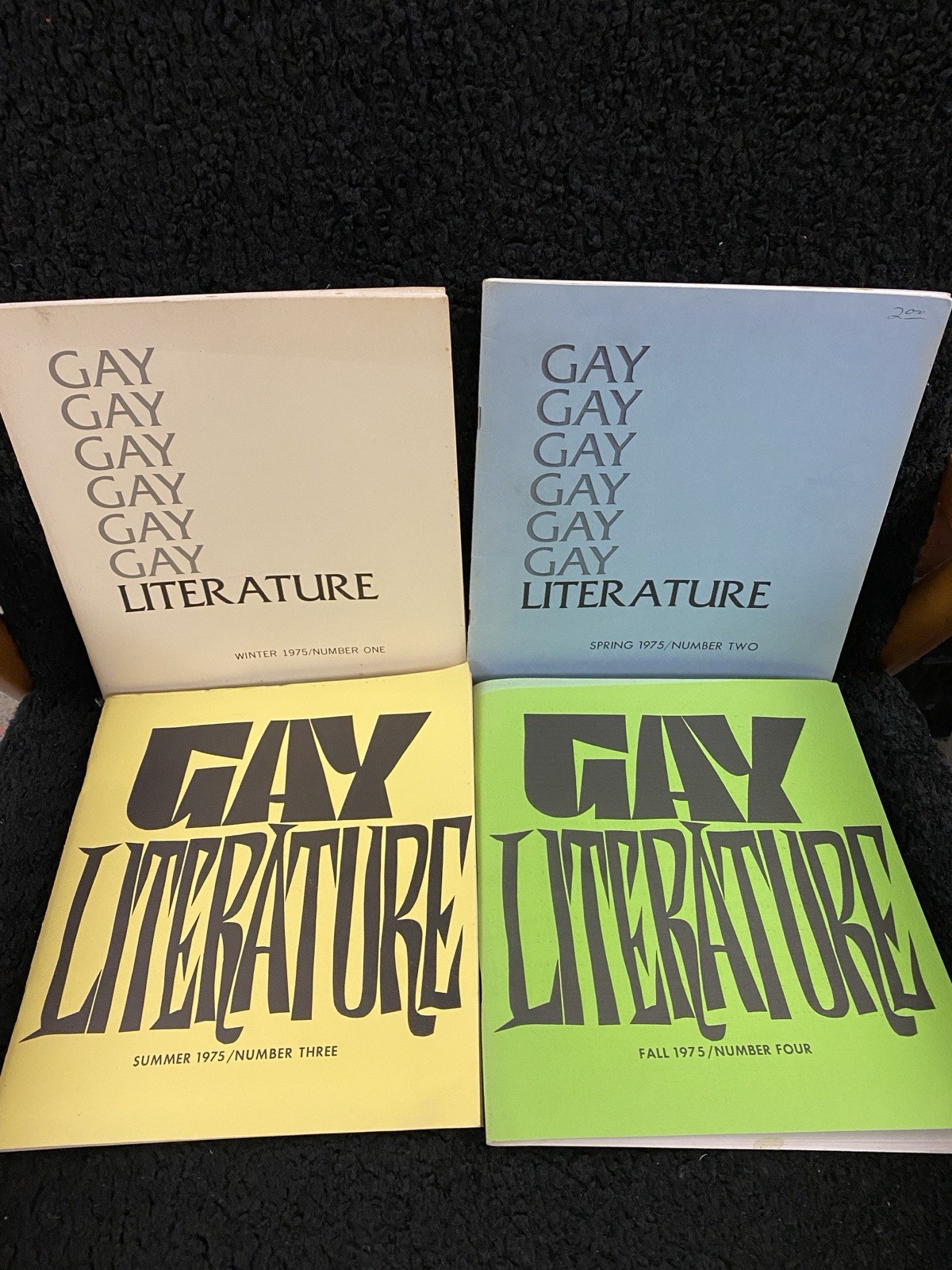 Rare Vintage Gay Literature Zines 1975 San Francisco California Set Of 4 Rare Vintage Gay Literature Zines 1975 San Francisco California Set Of 4