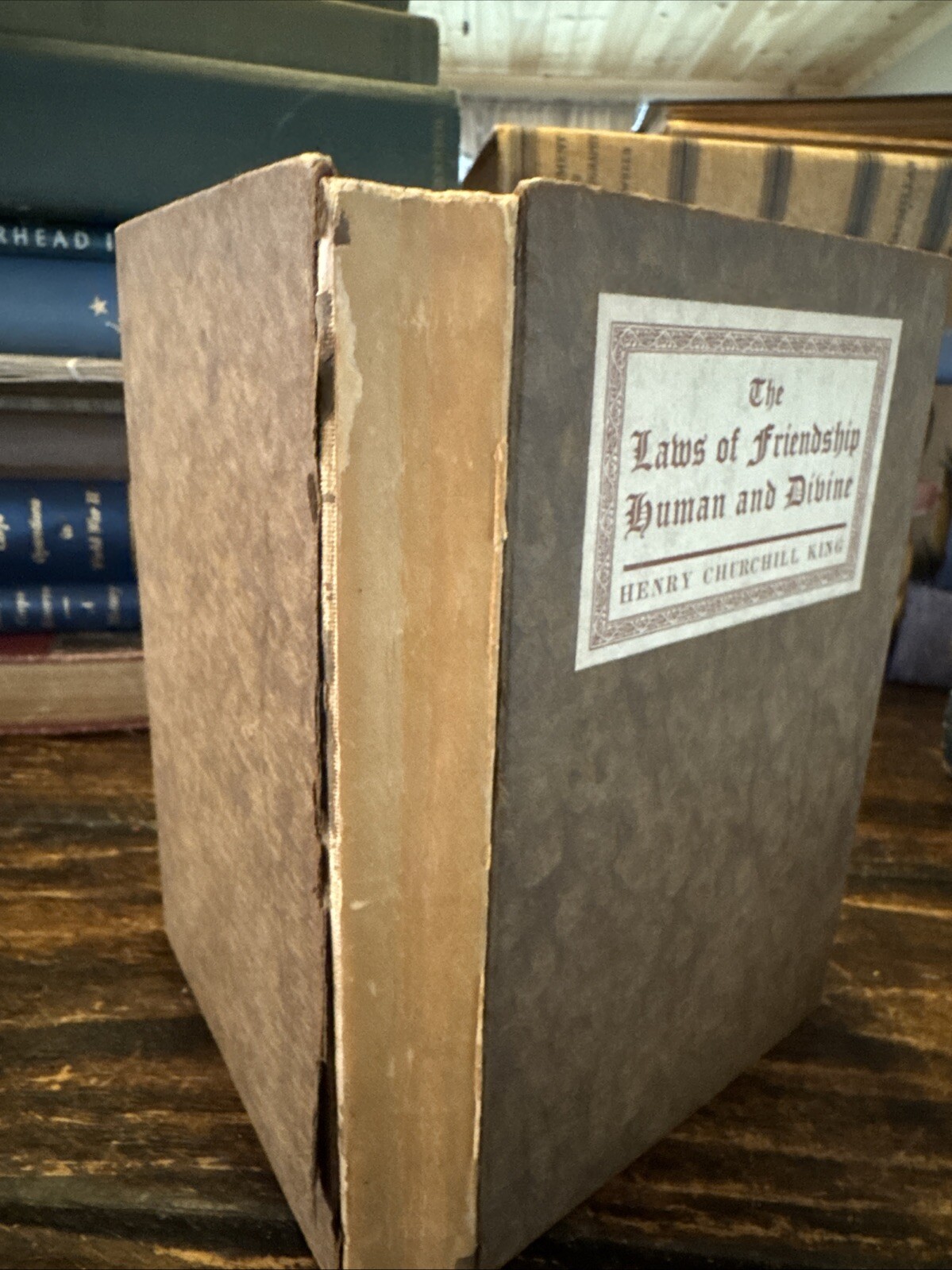 Antique 1911 The Laws Of Friendship Human And Devine By Henry Churchill King Antique 1911 The Laws Of Friendship Human And Devine By Henry Churchill King
