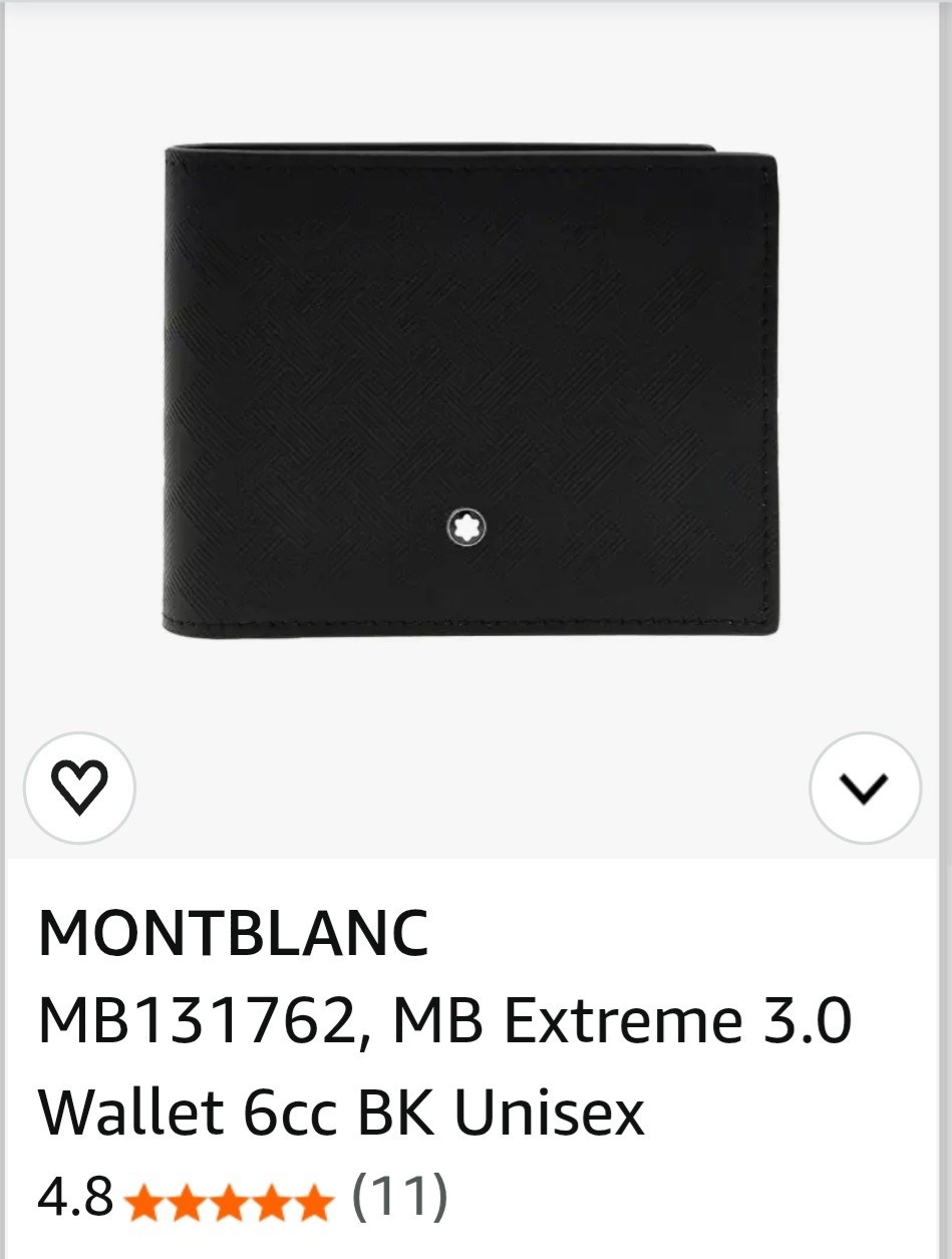 Mont Blanc Bifold Wallet