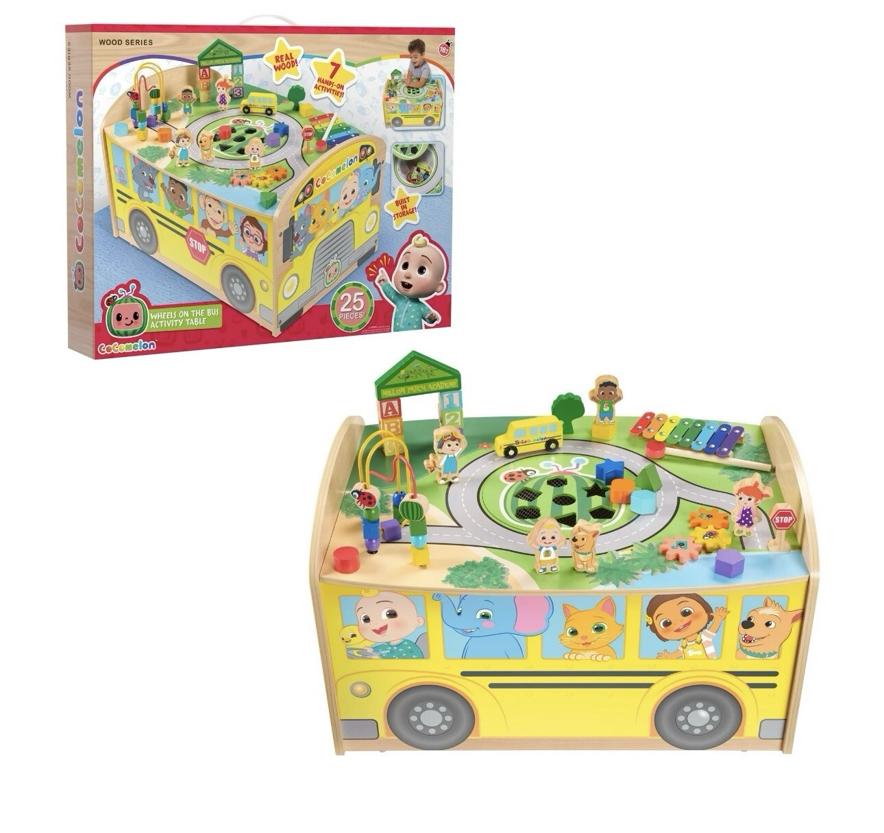 *NEW* Cocomelon Wooden Activity Table