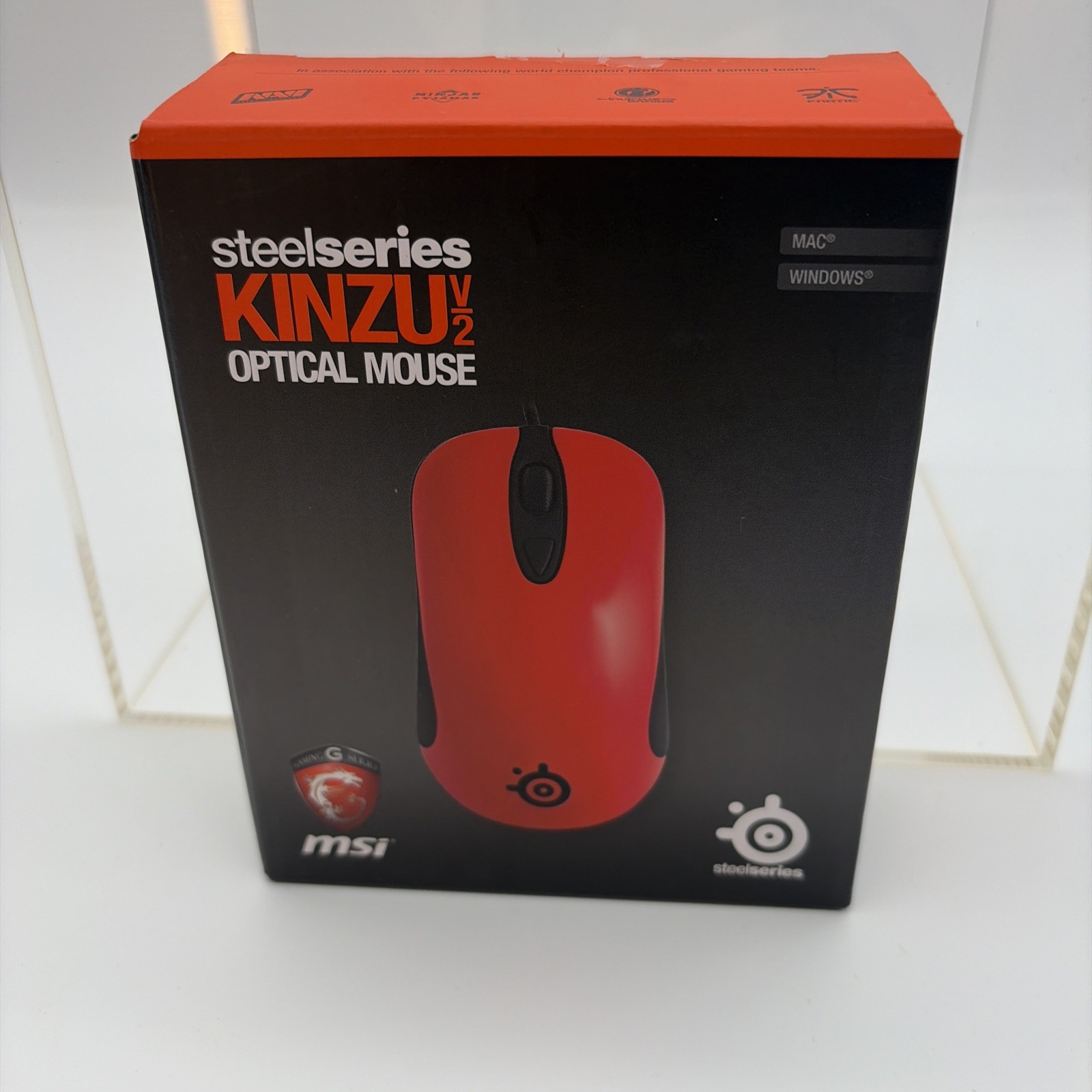 MSI Steel Series Kinzu V2 Optical Mouse Professional Gaming Mouse