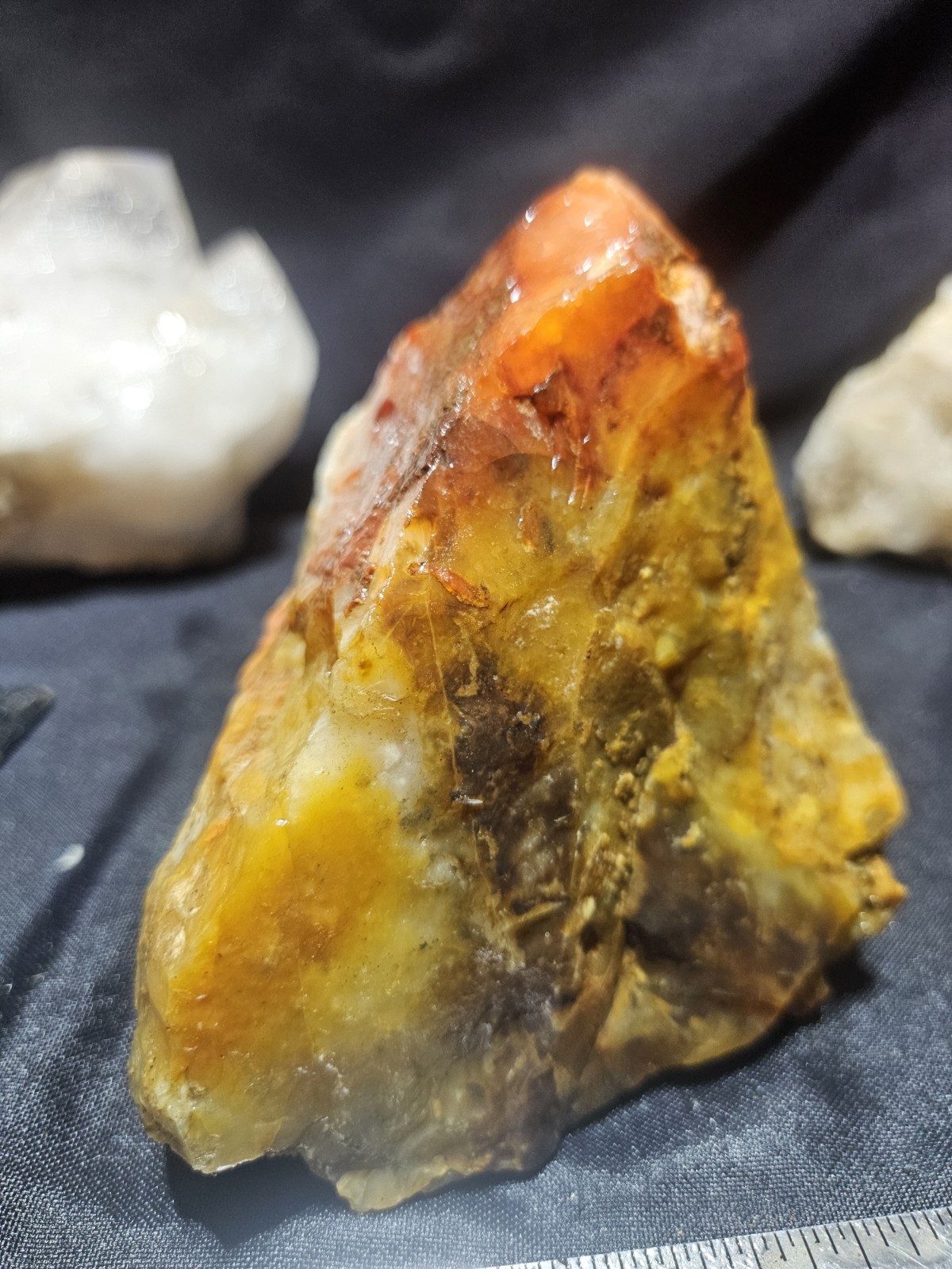 Multicolored Translucent Specimen Natural Form (2lbs 5oz) Multicolored Translucent Specimen Natural Form (2lbs 5oz)