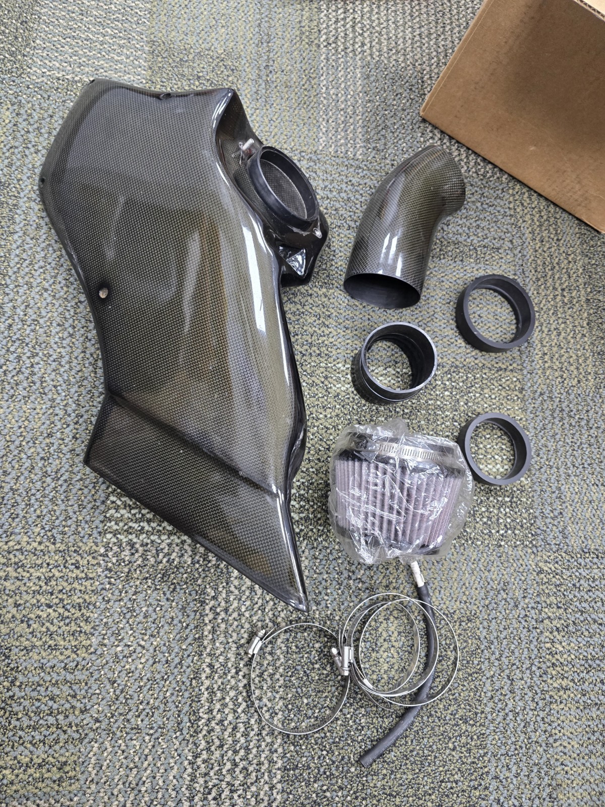 APR Carbonio Air Intake Audi B8 S4 S5 3.0 TFSI Carbon Fiber Throttle Inlet Pipe