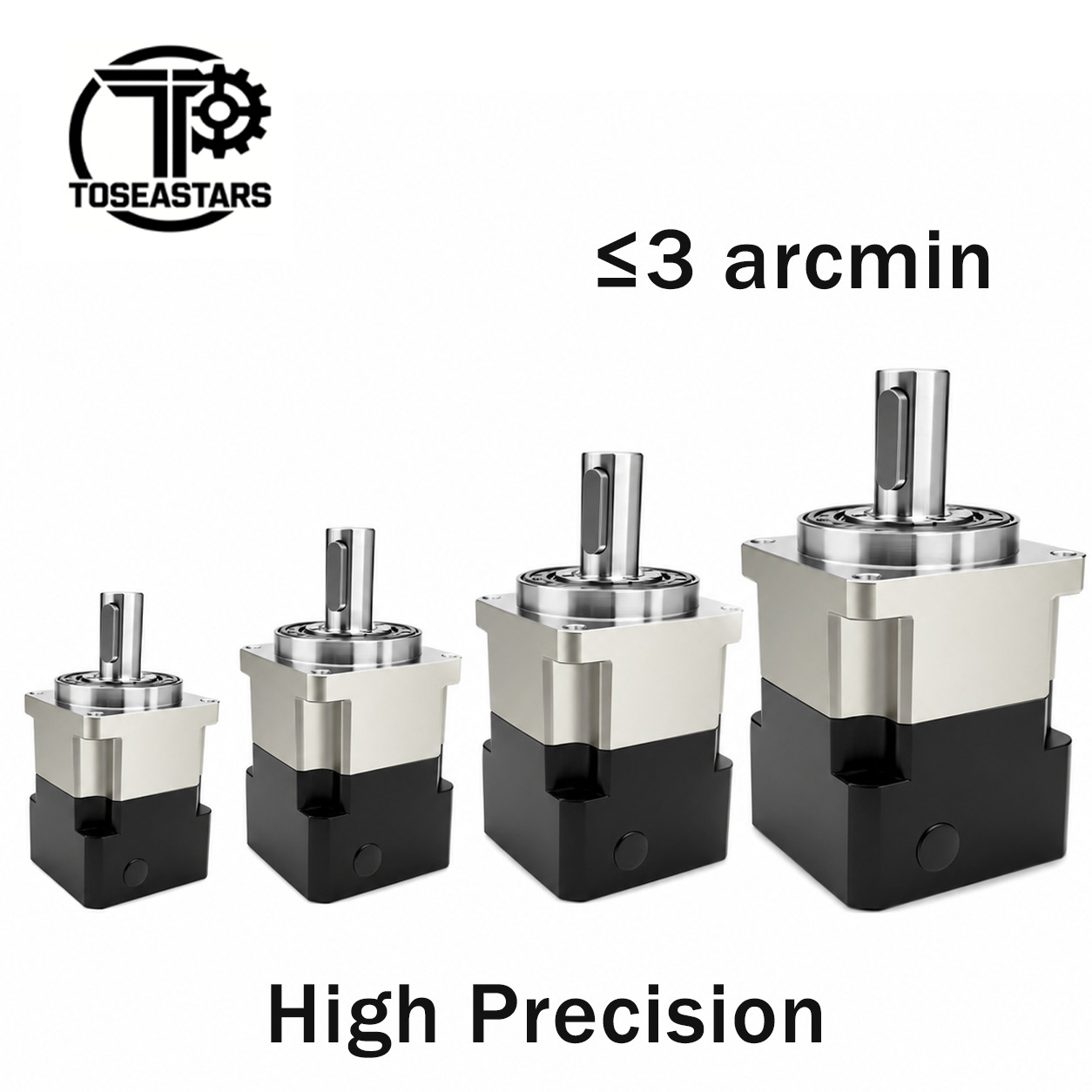 High Precision Reducer Planetary Gearbox 86 Stepper 50W-1KW Servo Motor For CNC