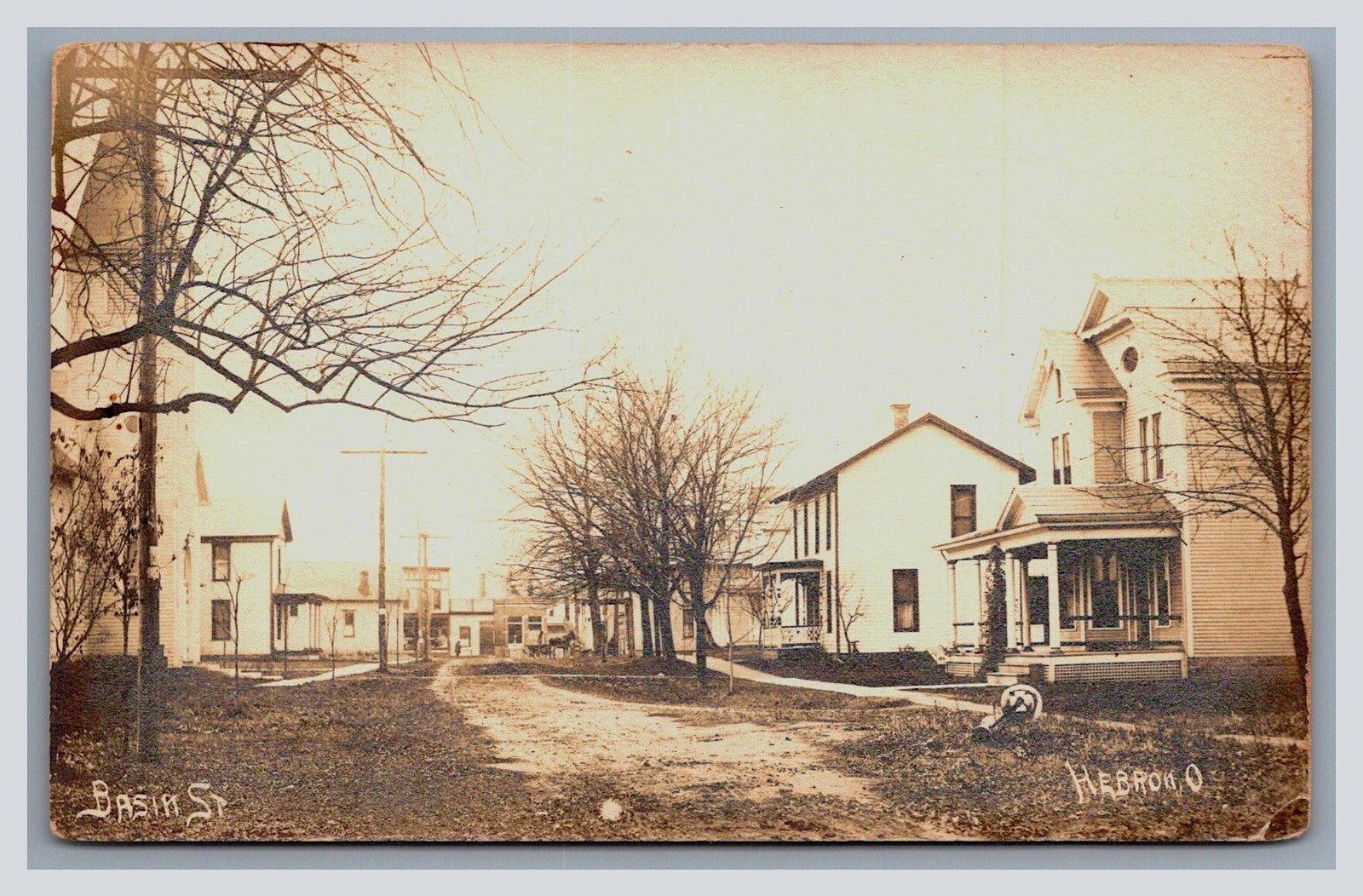 RPPC Hebron OH ~ Basin Street to Main st. ~  Historic homes & Houses