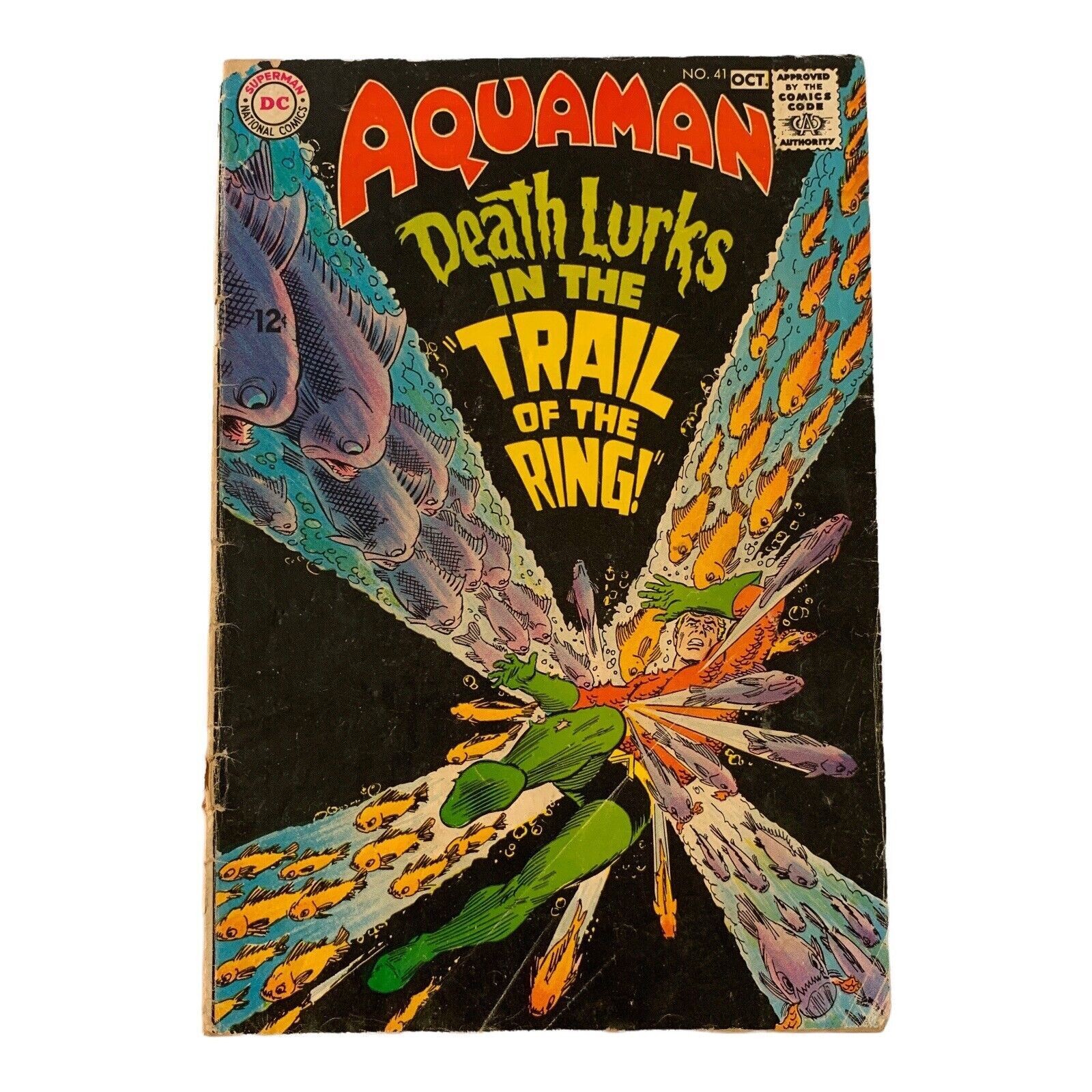 Aquaman #41 DC Comics Jim Aparo Silver Age 1968
