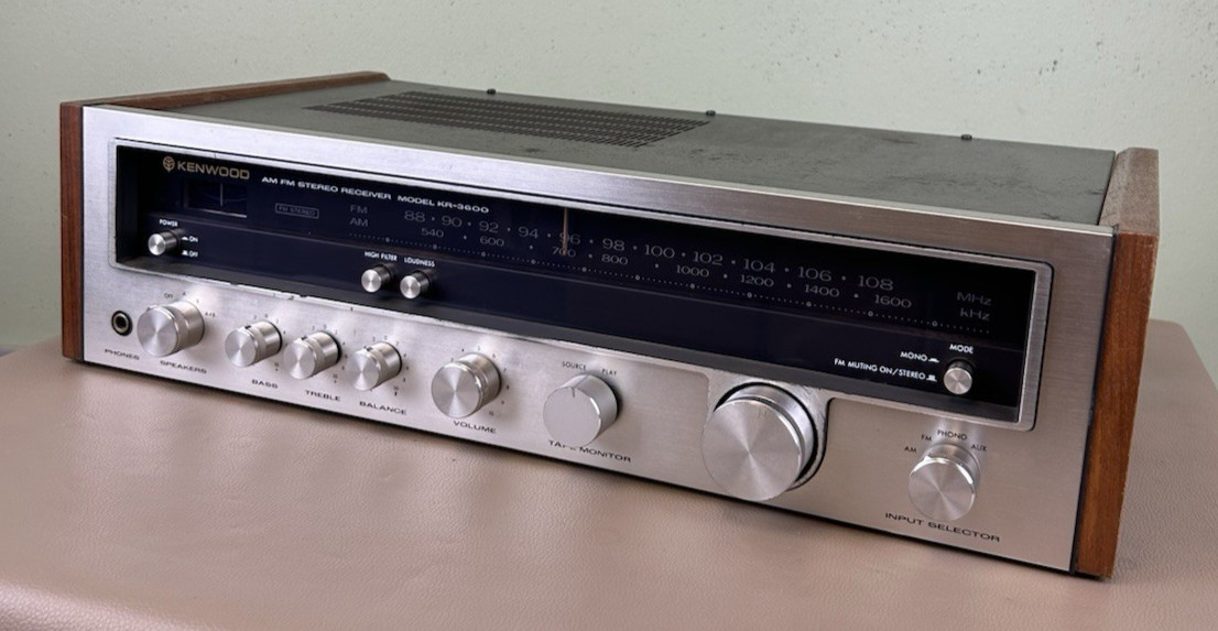 KENWOOD KR-3600 STEREO RECEIVER KENWOOD KR-3600 STEREO RECEIVER