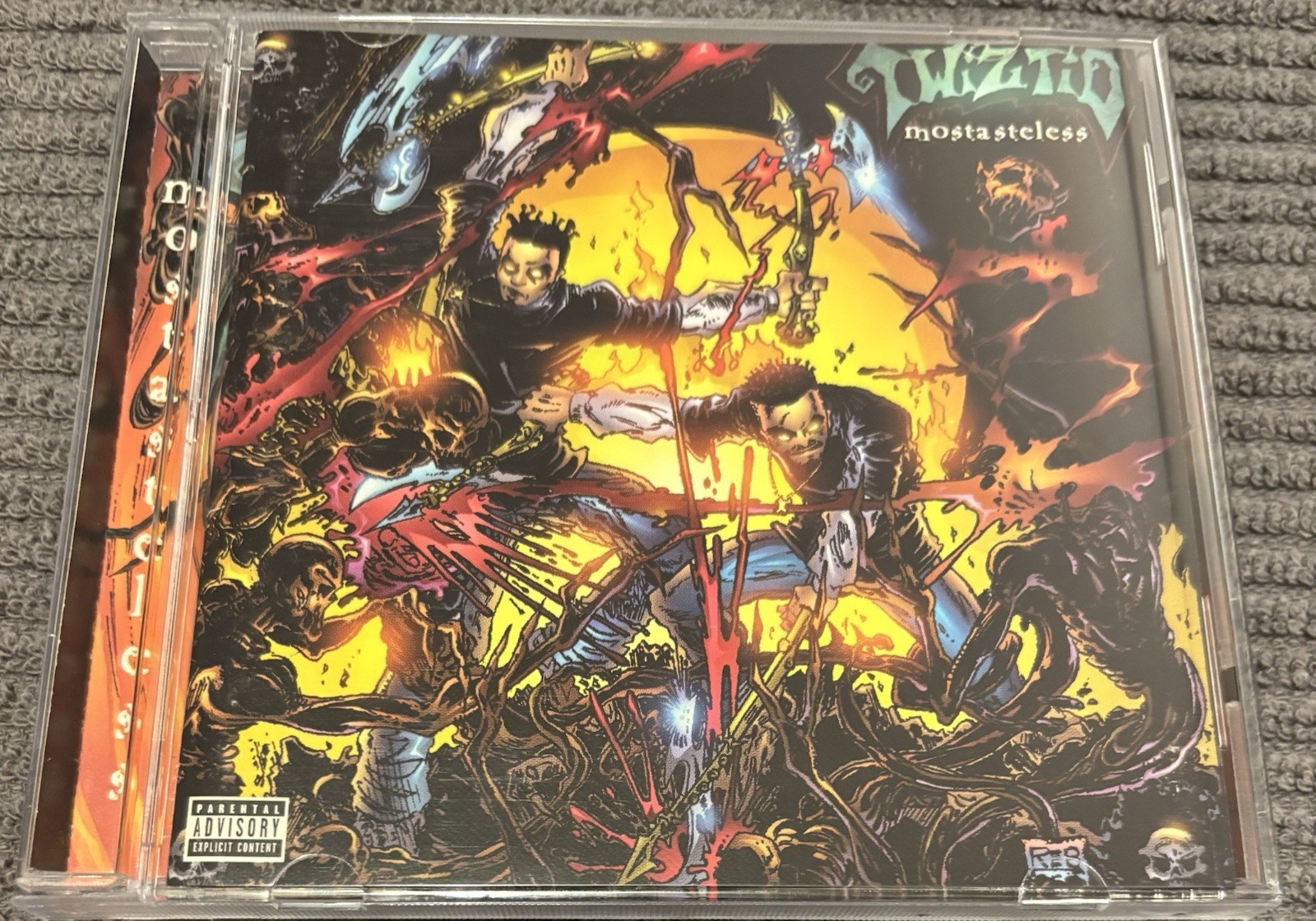 TWIZTID “MOSTASTELESS” CD 1999 ICP HOK JUGGALO RARE DETROIT RAP TWIZTID “MOSTASTELESS” CD 1999 ICP HOK JUGGALO RARE DETROIT RAP