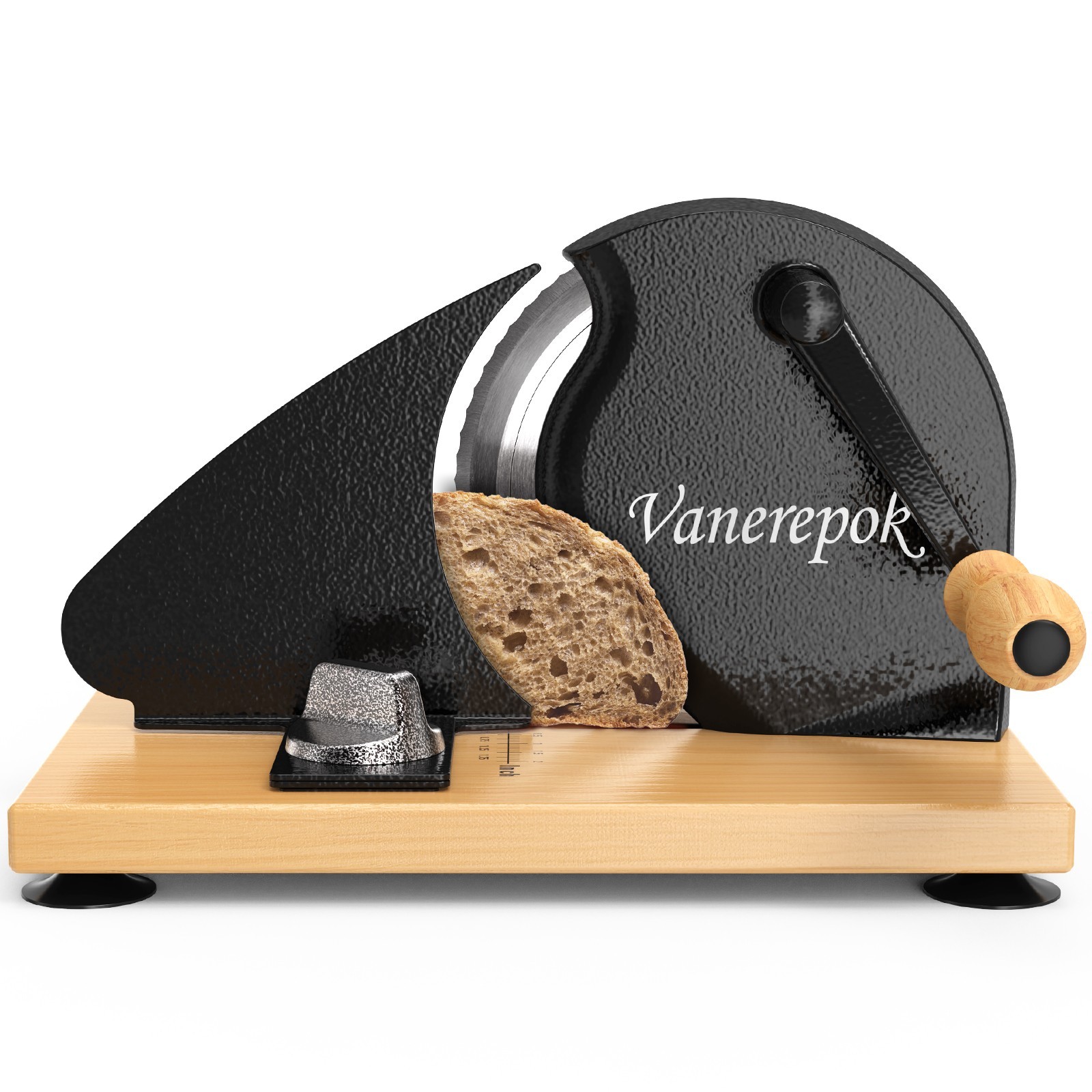 Manual Bread Slicer for Homemade Sourdough Bread with Adjustable Width