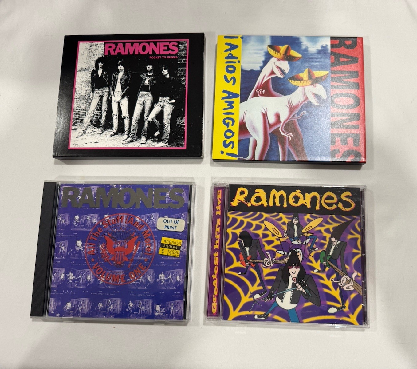 Ramones 4 CD LOT