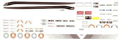 Fred Cady 290 1971 DODGE CHALLENGER R/T 1/24 1/25 waterslide decal