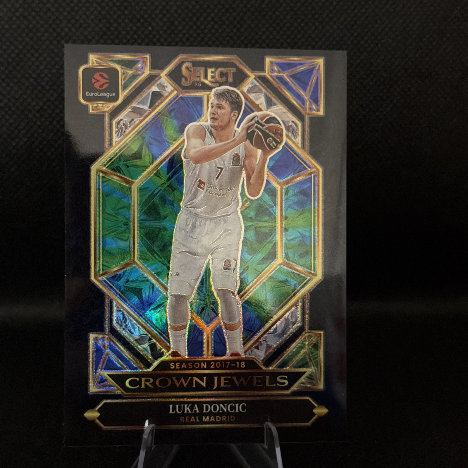 2025-26 Panini Select EuroLeague - Crown Jewels #1 Luka Doncic CASE HIT SSP
