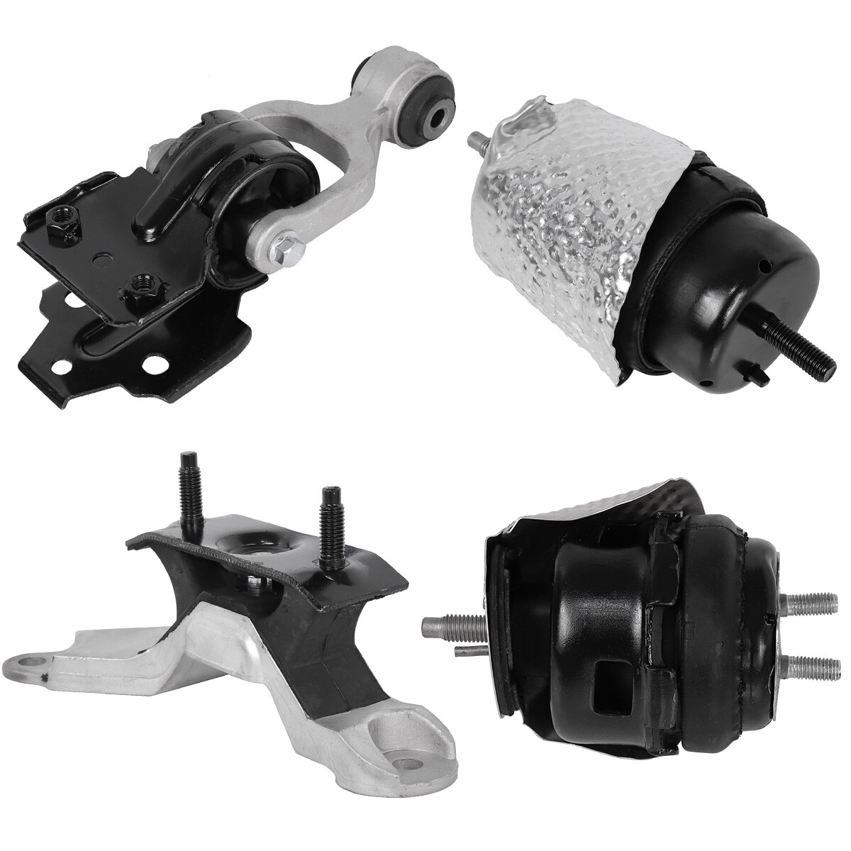 4x Auto Trans Engine Motor&Transmission Mount Kit for Chevrolet Impala 2012-2013