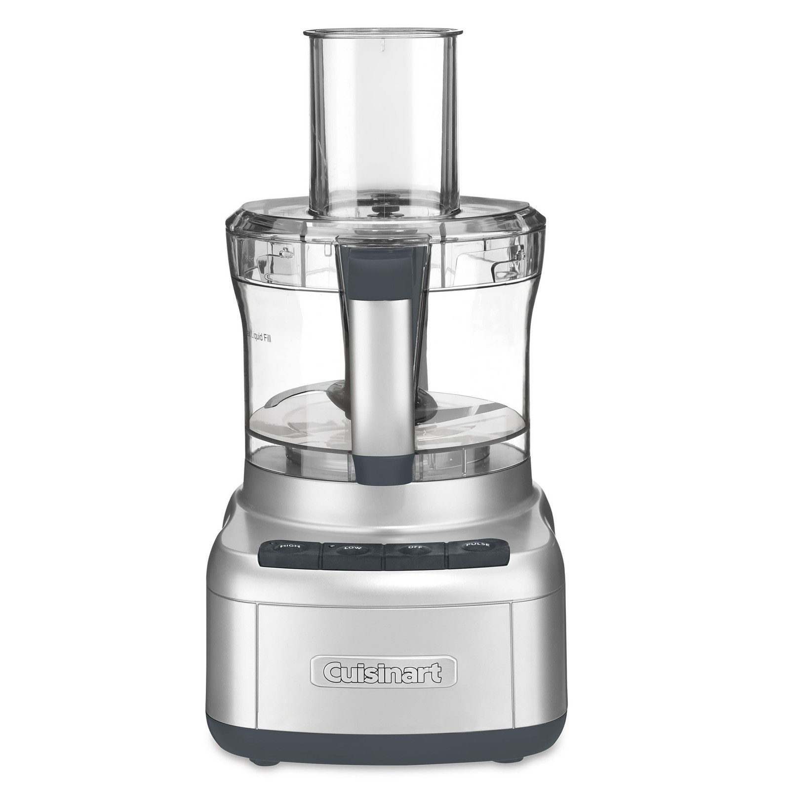Cuisinart Elemental 8-Cup Food Processor Silver Electric Vegetable Chopper