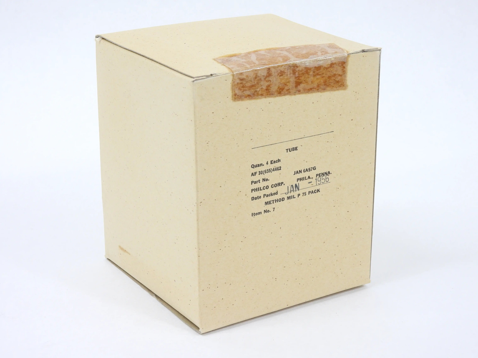 RCA 6AS7G Vintage NOS Audio Tube Case Quad (an excellent set from 1956) RCA 6AS7G Vintage NOS Audio Tube Case Quad (an excellent set from 1956)