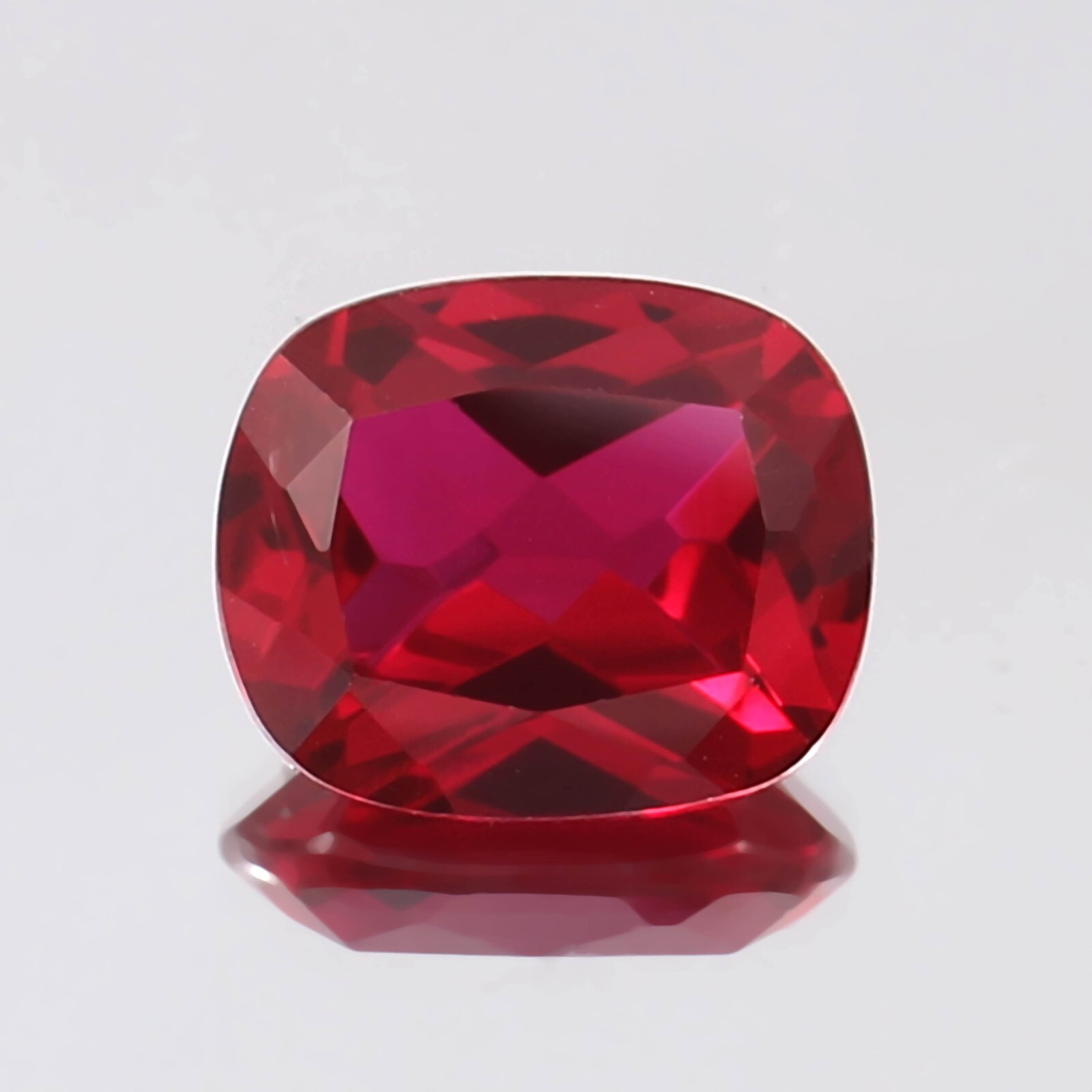 AAA 12x10 MM Natural Flawless Mozambique Red Ruby Cushion Cut Loose Gemstone
