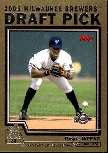 2004 Topps RICKIE WEEKS #687 NM