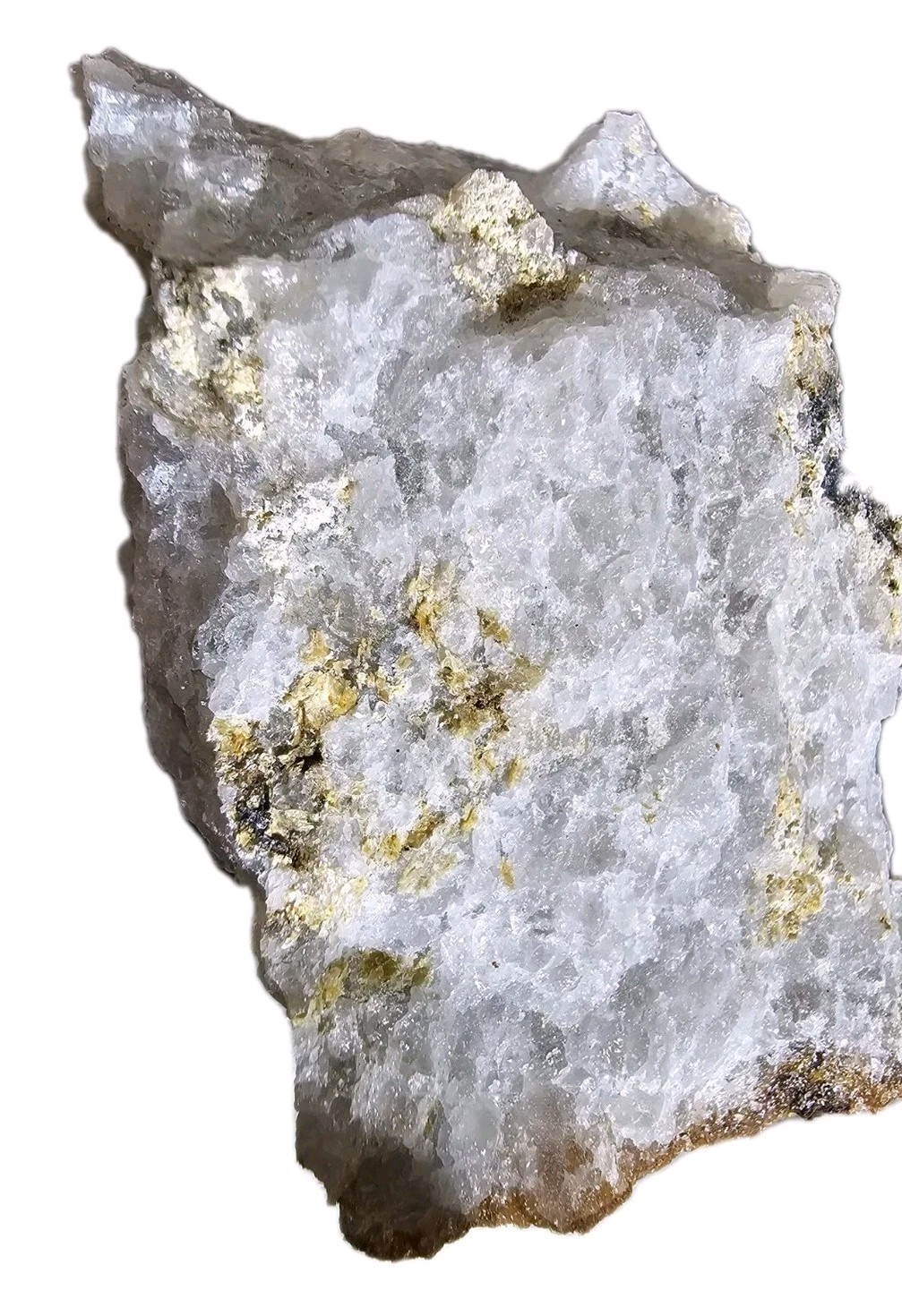 Gold Silver Electrum Crystalline Quartz 2 Sided Bonanza 3\
