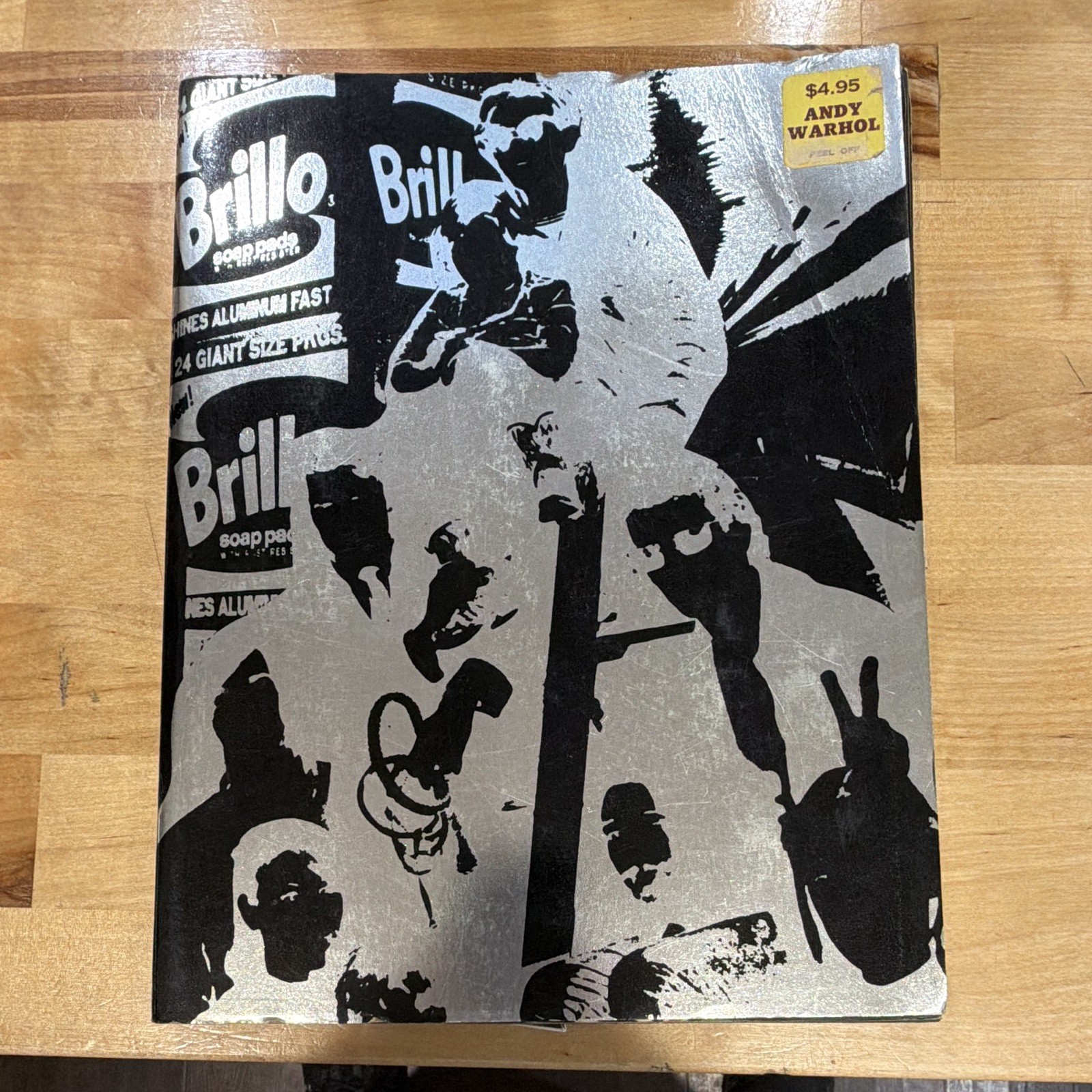 Andy Warhol Brillo Paperback Book Grove Press Vintage Art & Culture