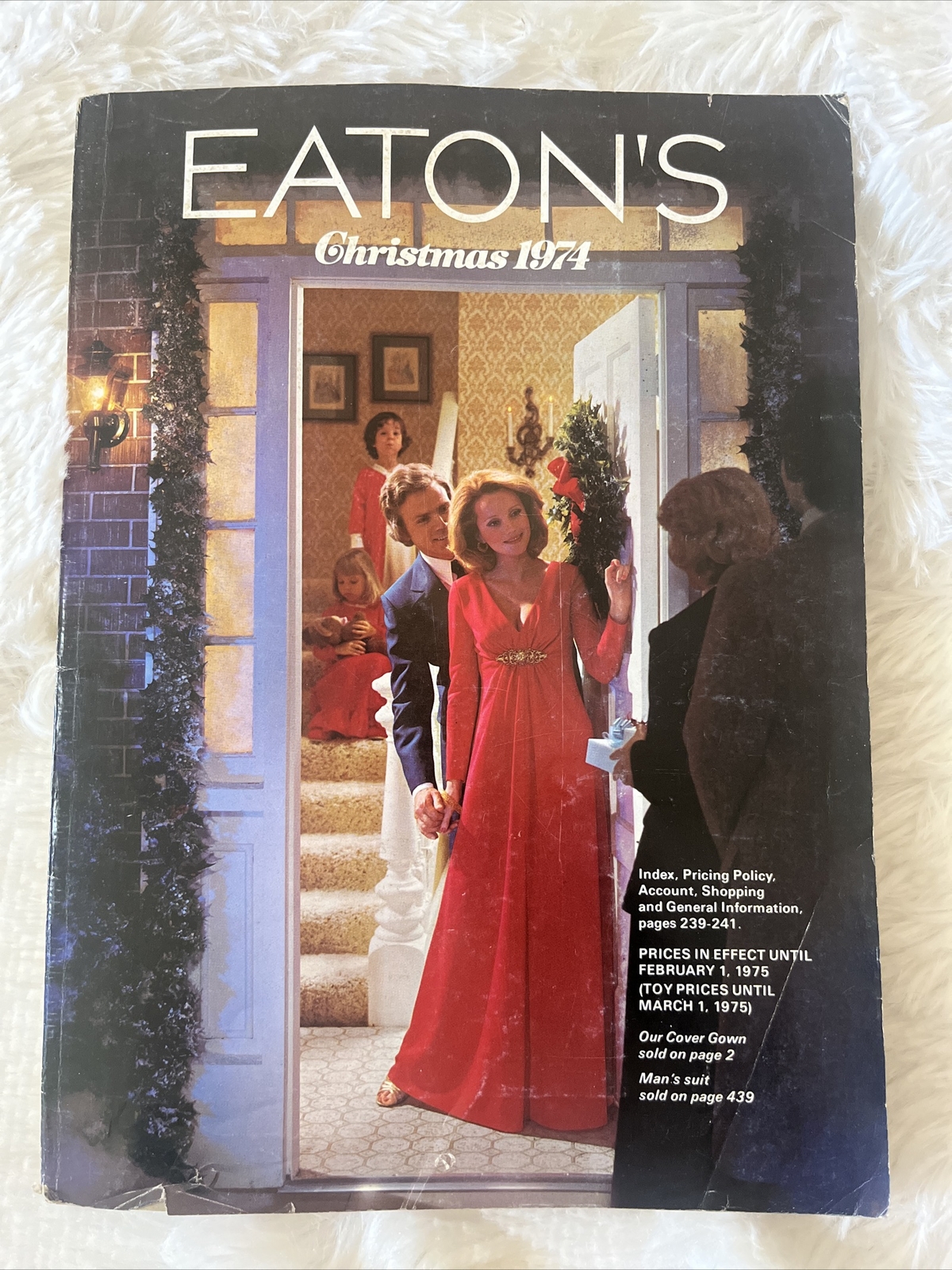 Vintage 1974 Eaton’s Christmas Catalogue Fashion Electronics Furniture Toys