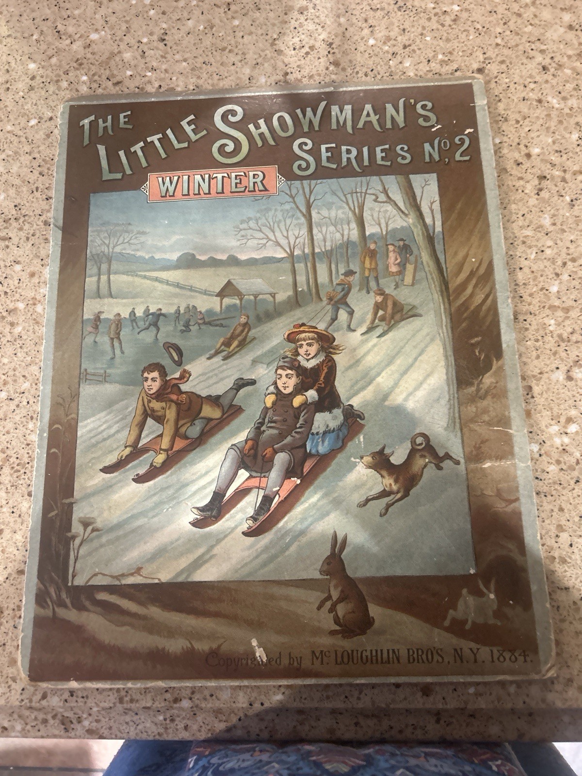 1884 The Little Showman's Series No. 2-Winter | McLoughlin Bros NY | Rare