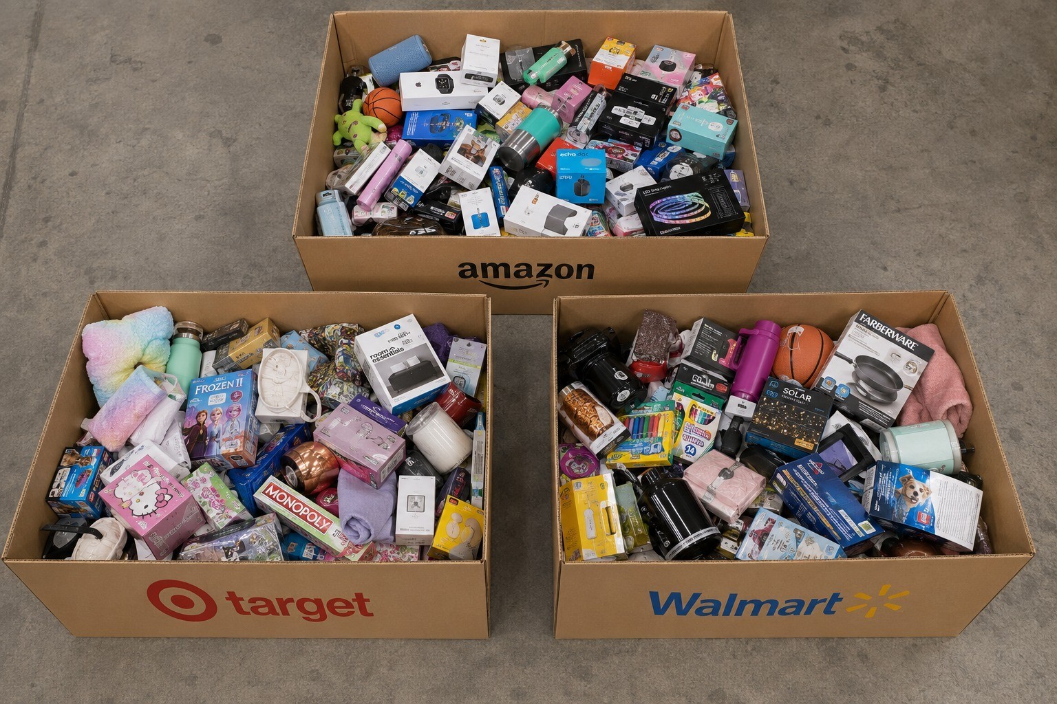 Amazon Hidden Value Box - Mixed Retail Merchandise Bundle