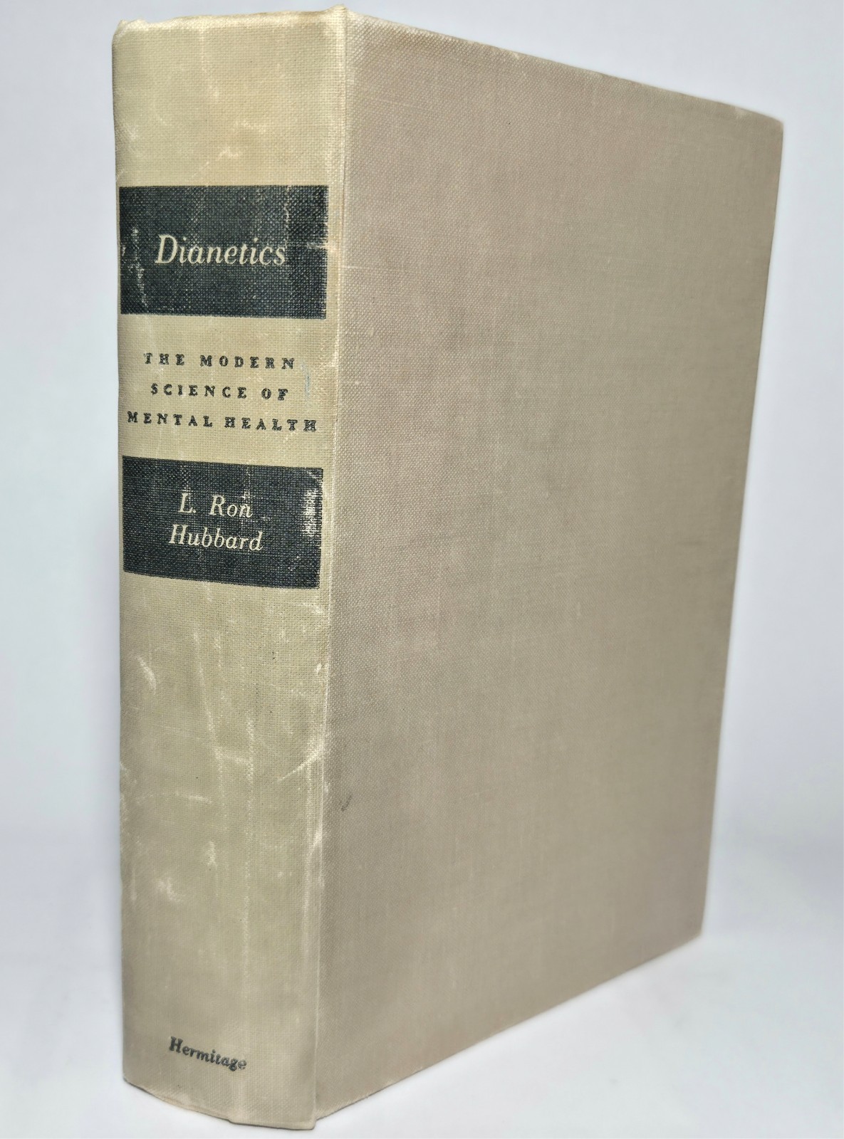 Dianetics  L Ron Hubbard 1950 First Edition Fourth Print Hardcover Scientology