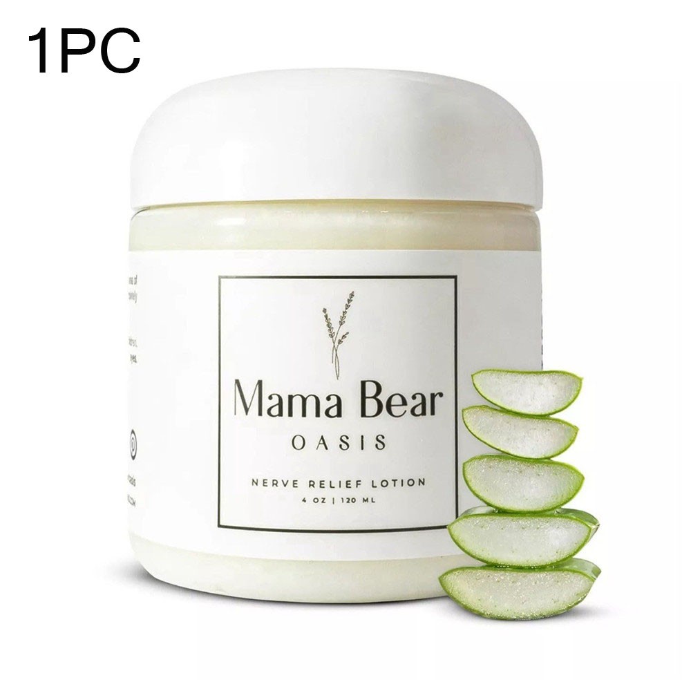 Mama Bear Oasis Nerve Relief Lotion - Strength Relief Cream for Foot,Hands,Legs Mama Bear Oasis Nerve Relief Lotion - Strength Relief Cream for Foot,Hands,Legs